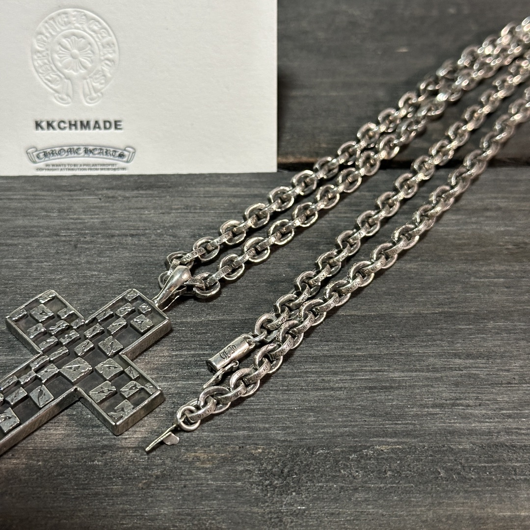 Customer order 📸 MattyBoy Thousand-Eyed Cross + PP Letter Chain