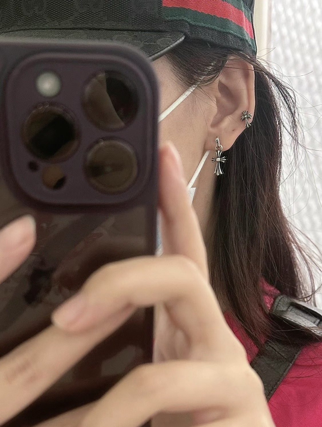 Chrome Hearts BabyFat Earrings