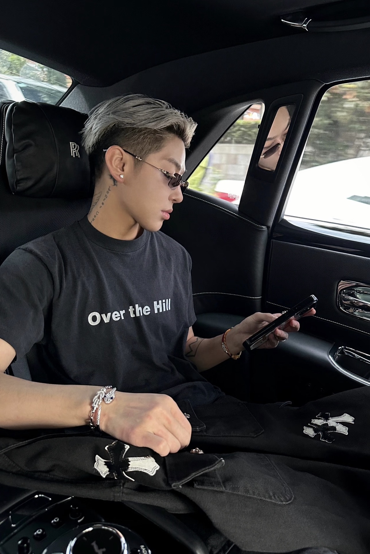 CH Sunglasses Model: Pills III Color: Black/Silver Size: 55-20-144