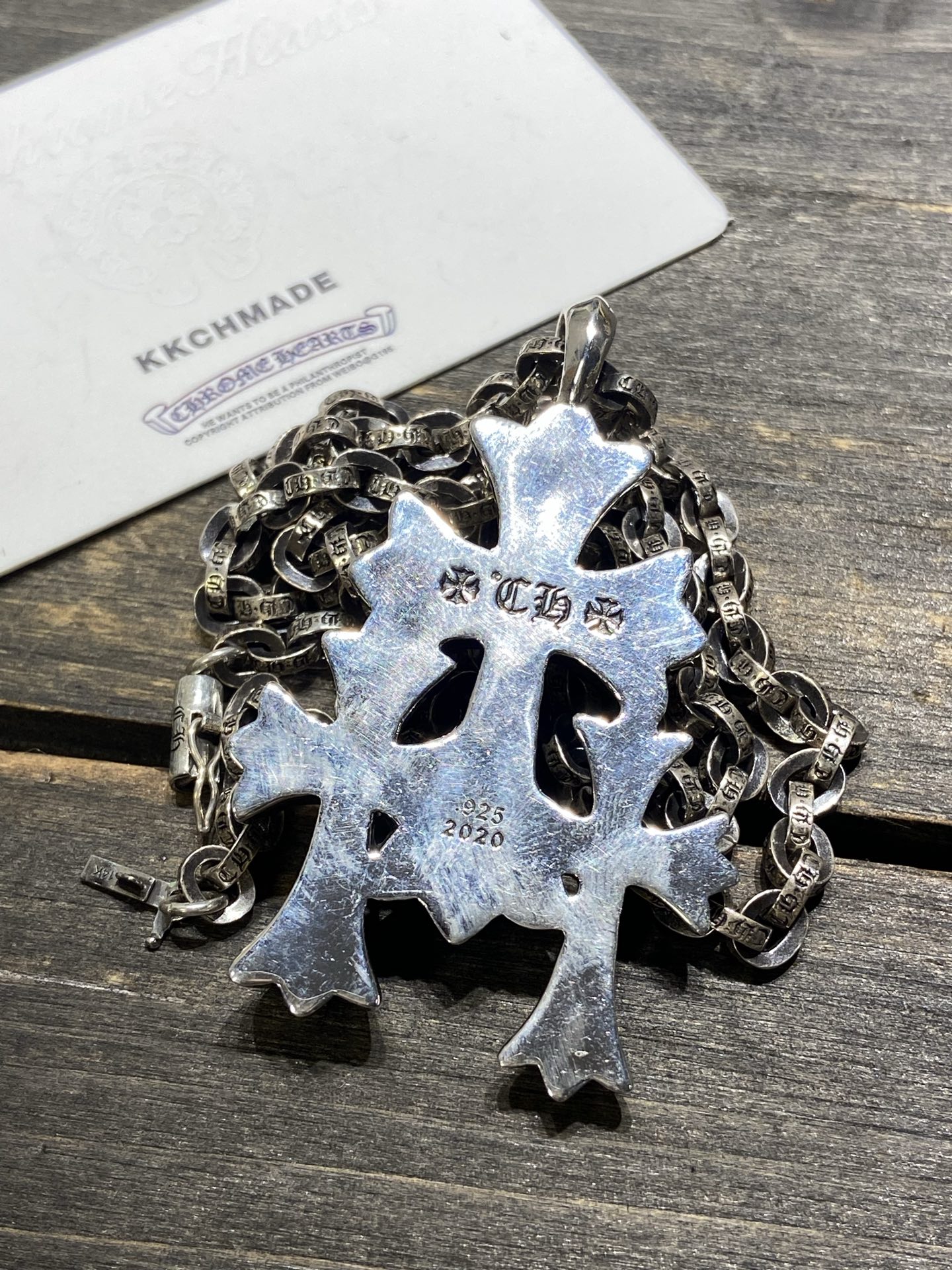 Hot-selling heavyweight 30-cross + Pp letter chain