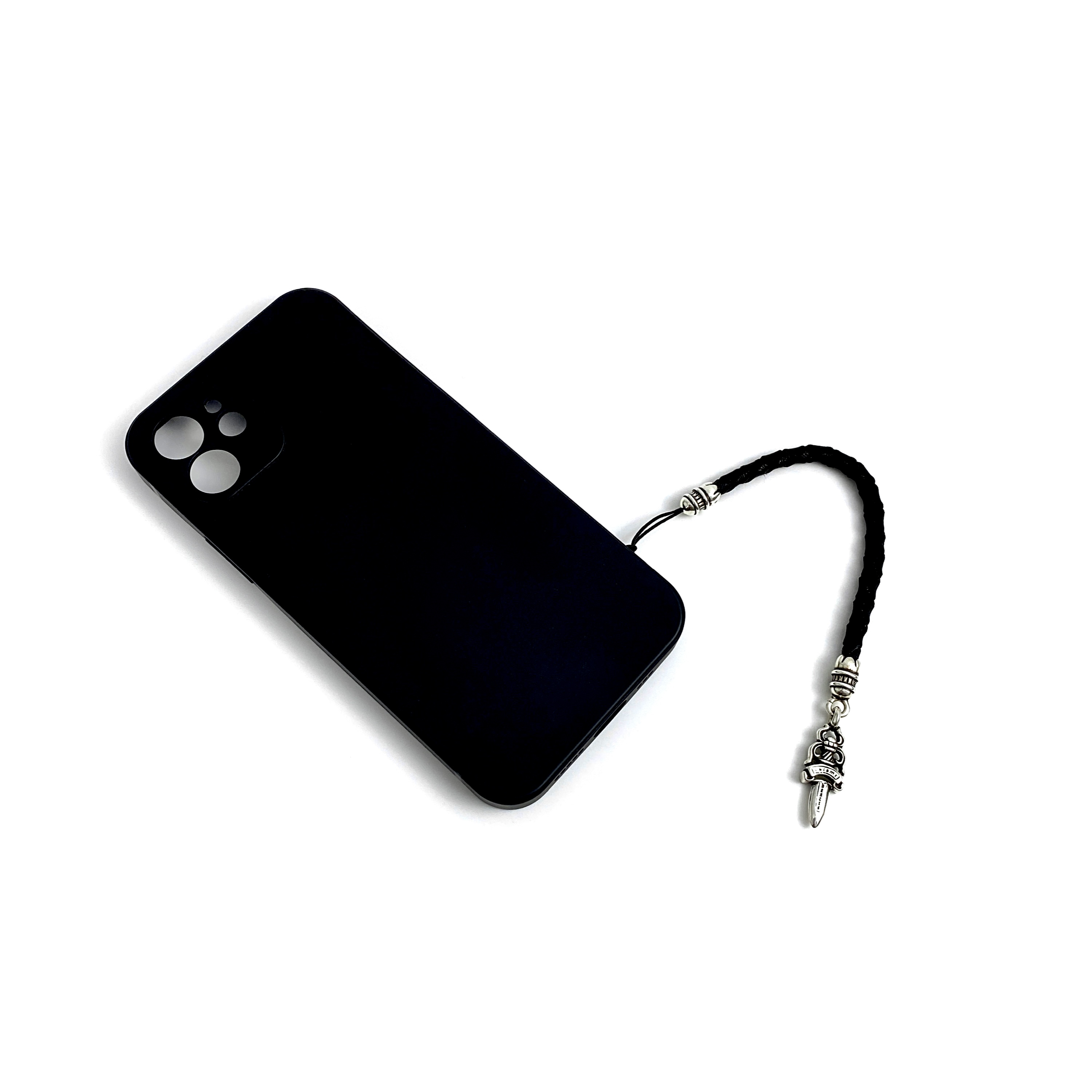 Chrome Hearts Sword Pendant Phone Charm. Purchased at the counter for ¥5900 RMB. Sold out instantly during a limited-time flash sale on the official website. Top-of-the-line phone strap, perfect for iPhones. Hand-woven from imported cowhide. I search