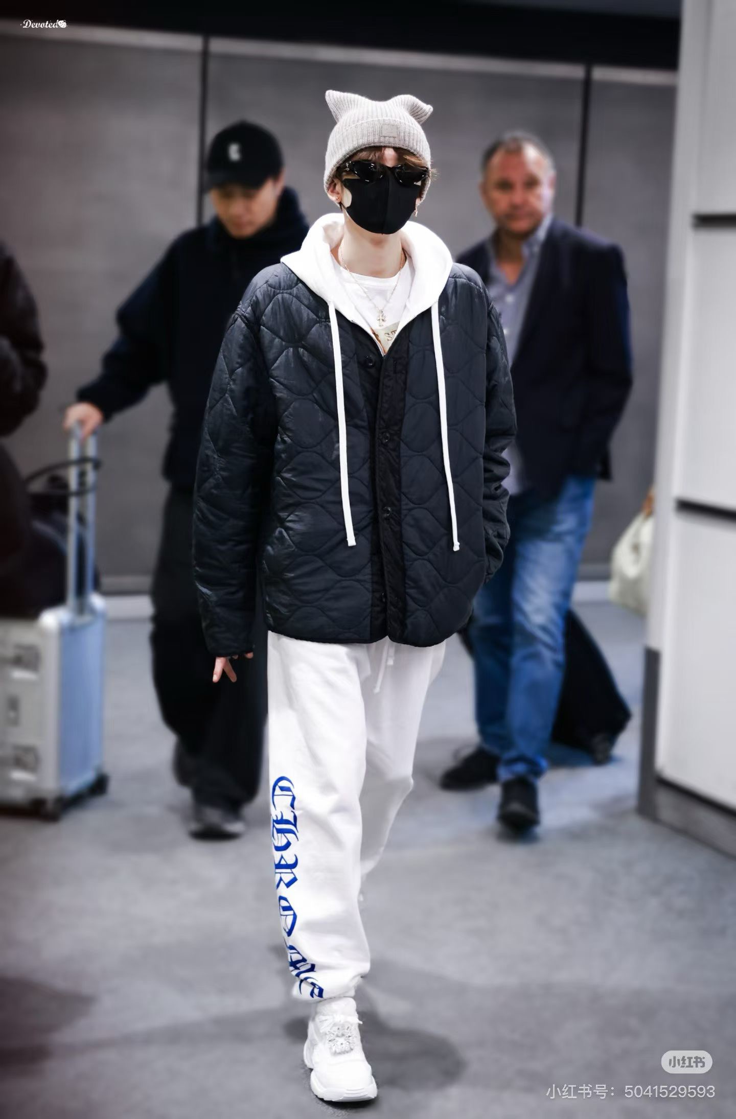 Chrome Hearts Blue Sanskrit SweatpantsSize: S-L