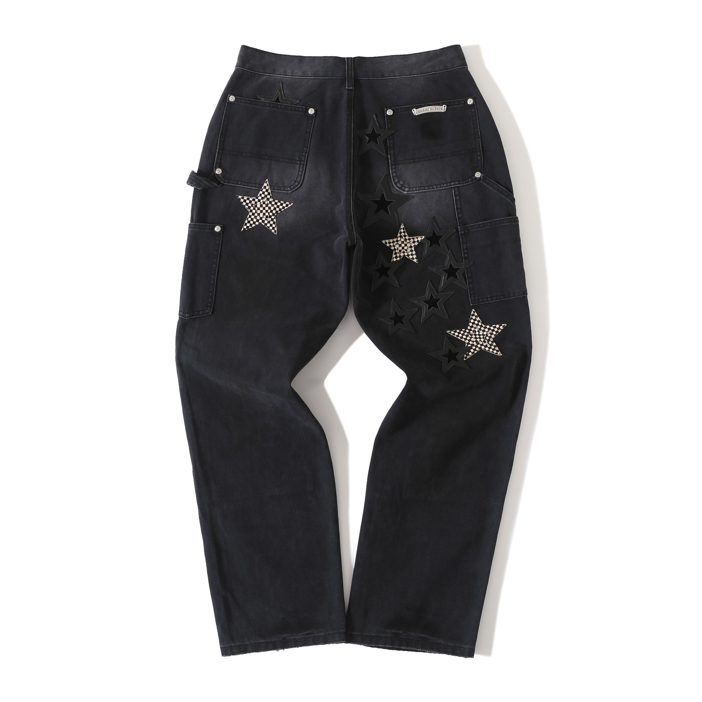 CH Las Vegas Exclusive - Extremely rare and hard to find on the market. Original version, these pants cost over 150,000 RMB, and even those sizes are hard to come by. After five months of production, they're finally here! They feature the exact same