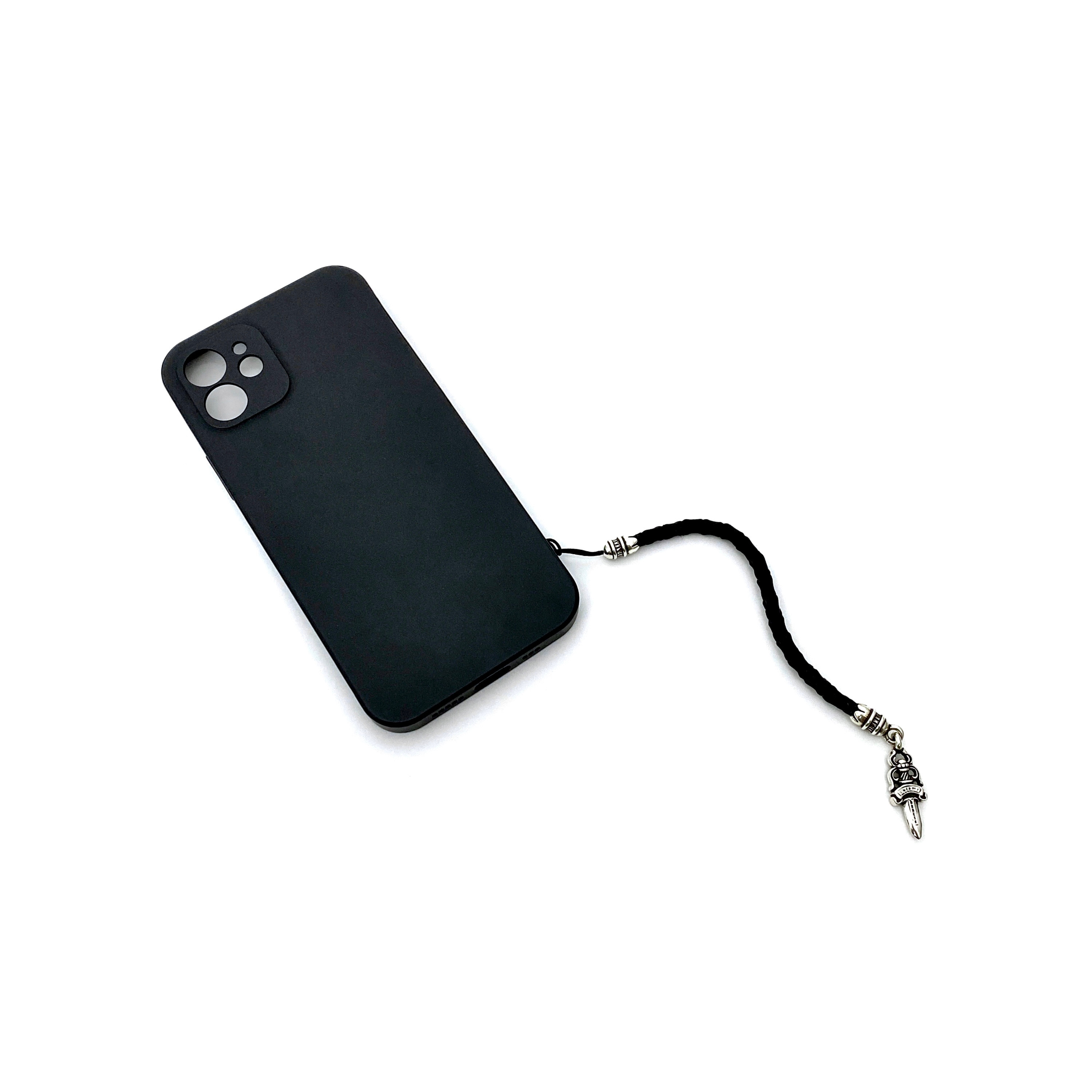 Chrome Hearts Sword Pendant Phone Charm. Purchased at the counter for ¥5900 RMB. Sold out instantly during a limited-time flash sale on the official website. Top-of-the-line phone strap, perfect for iPhones. Hand-woven from imported cowhide. I search
