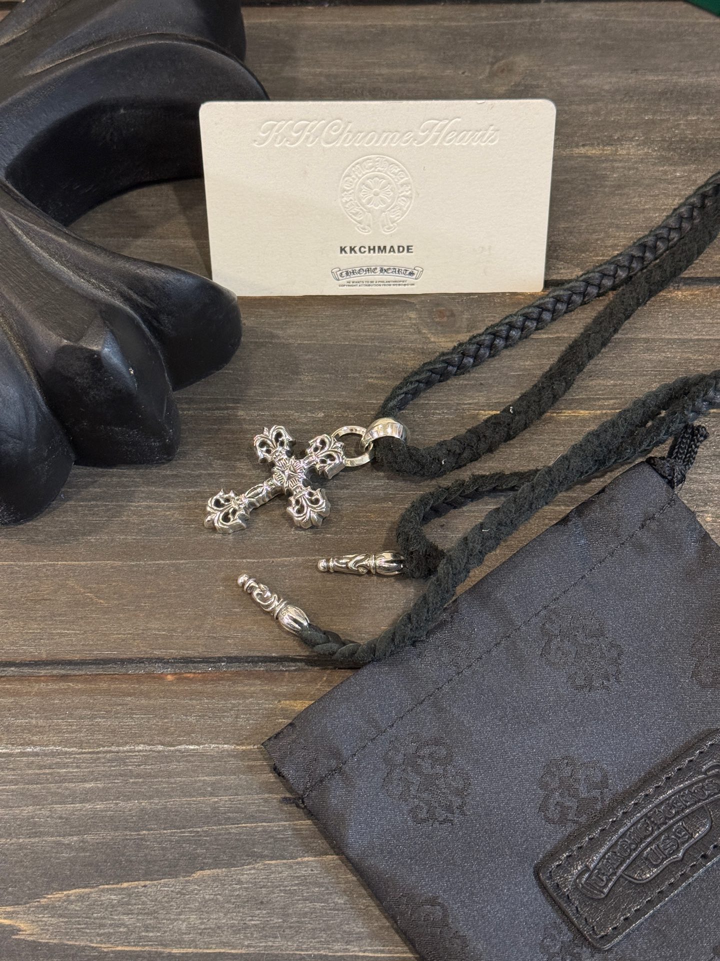 Customer order 🔝 Flame Vine Leather Rope Set