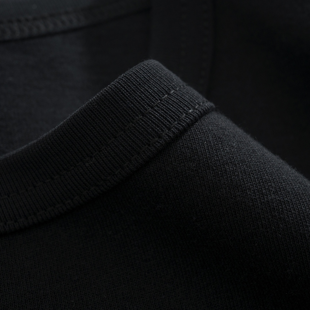 CH Chrome Hearts Sanskrit Embroidered Long-Sleeve T-ShirtCustom-woven and dyed fabric; patch pockets; cross embroidery on shouldersSizes S-XL