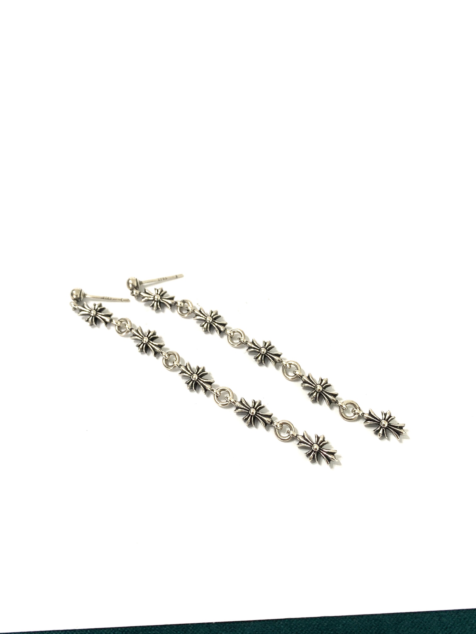 Chrome Hearts earrings - studs + clip-on + dangling earrings