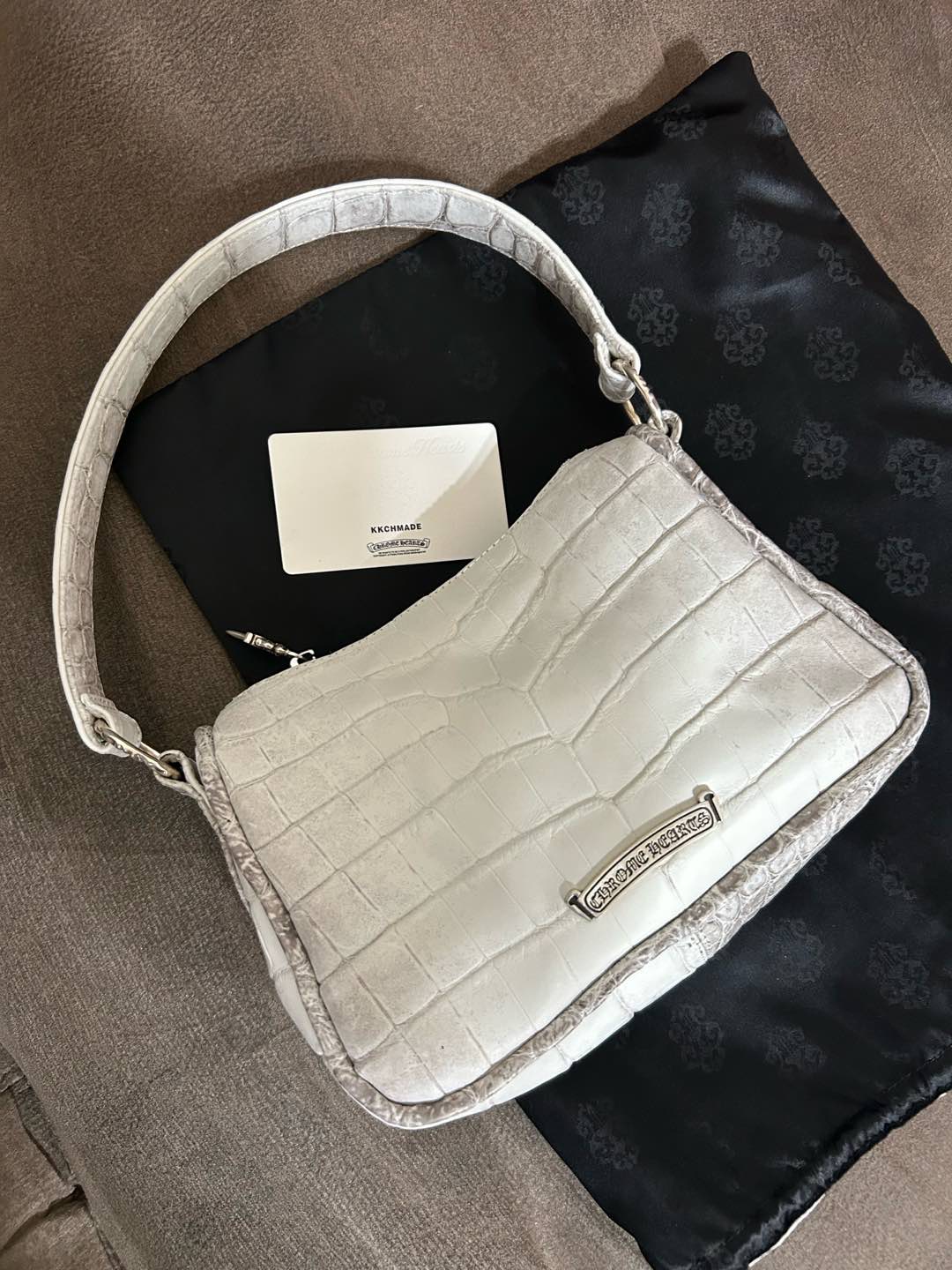 Customer orders for Himalayan crocodile skin chicken nugget bags are extremely difficult to obtain.