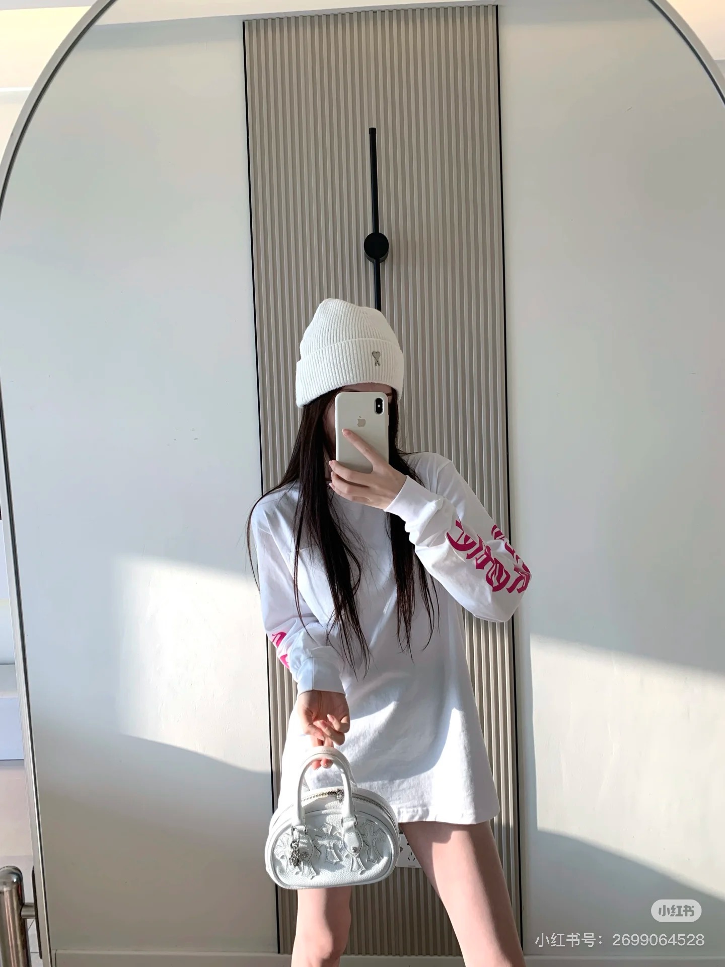 Chrome Hearts Long-Sleeve T-Shirt with Sanskrit Lettering on the Neckline and ArmsSizes: S M L XL XXL