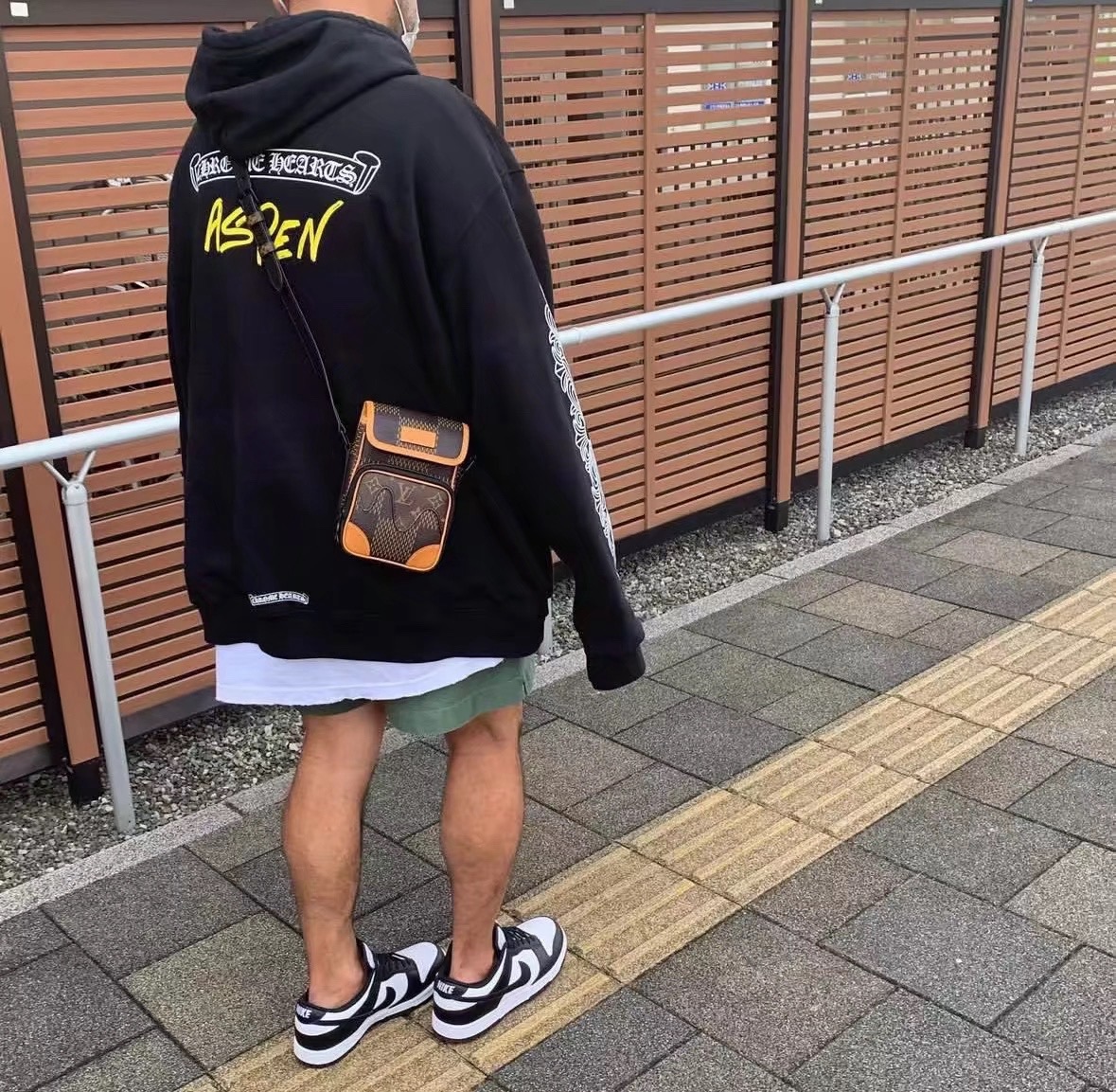 Chrome Hearts Aspen Limited Edition Graffiti Scroll Floral Sleeve Zipper HoodieSize: S M L XL