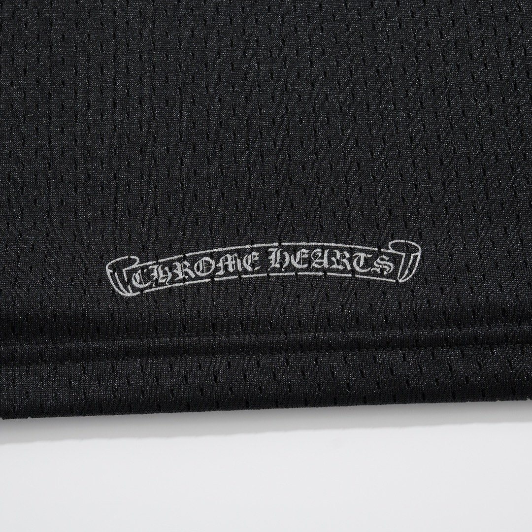 CH 2023FW Chrome Hearts Mesh Double-Layer Sports Suit Ice Hockey Suit. Imported mesh fabric, thick and substantial feel. Features multiple classic logo prints. Sizes S, M, L.