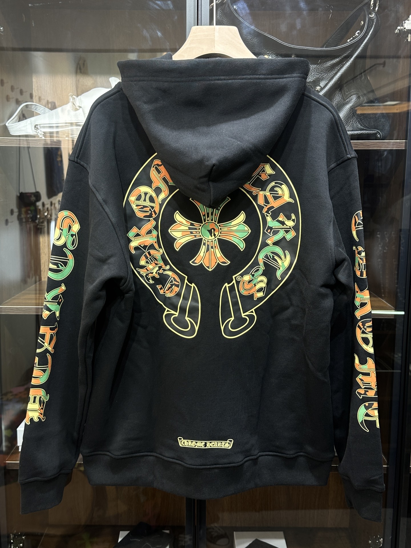 Chrome Hearts Camouflage Horseshoe HoodieSize: S M L XL