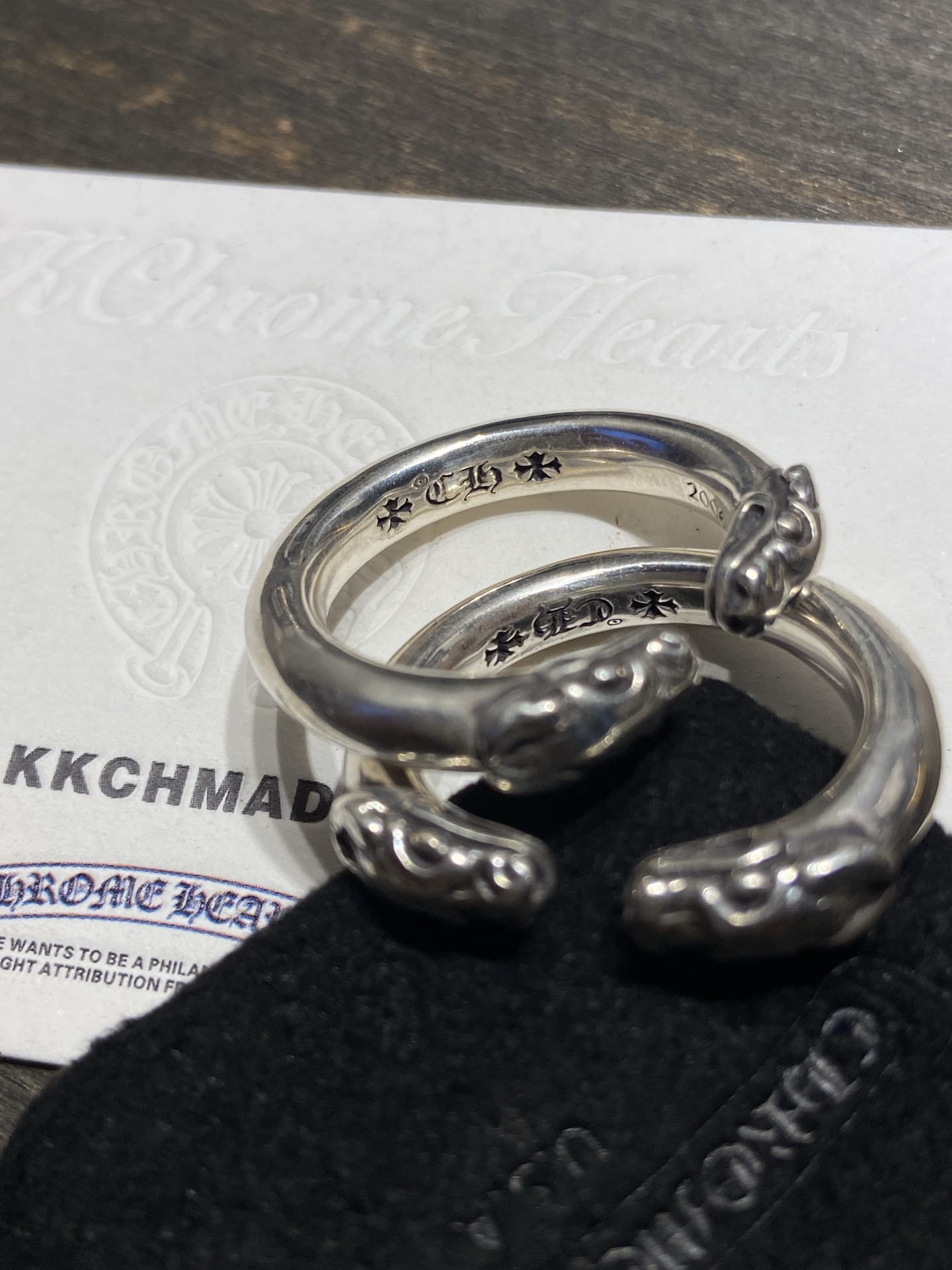 Open-face double-headed dragon ring - a must-have for stacking!