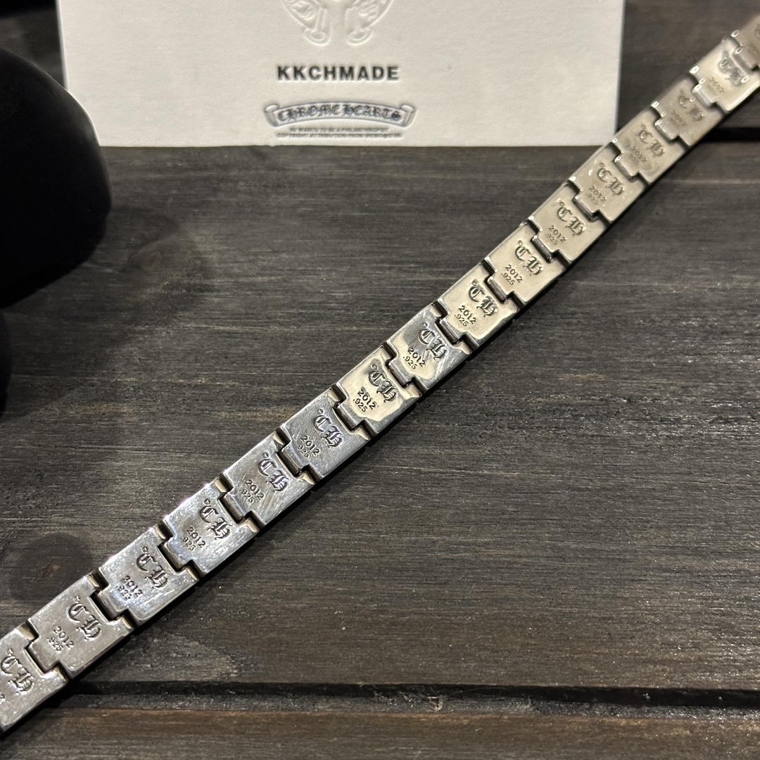 Custom-ordered thick square cross buckle bracelet