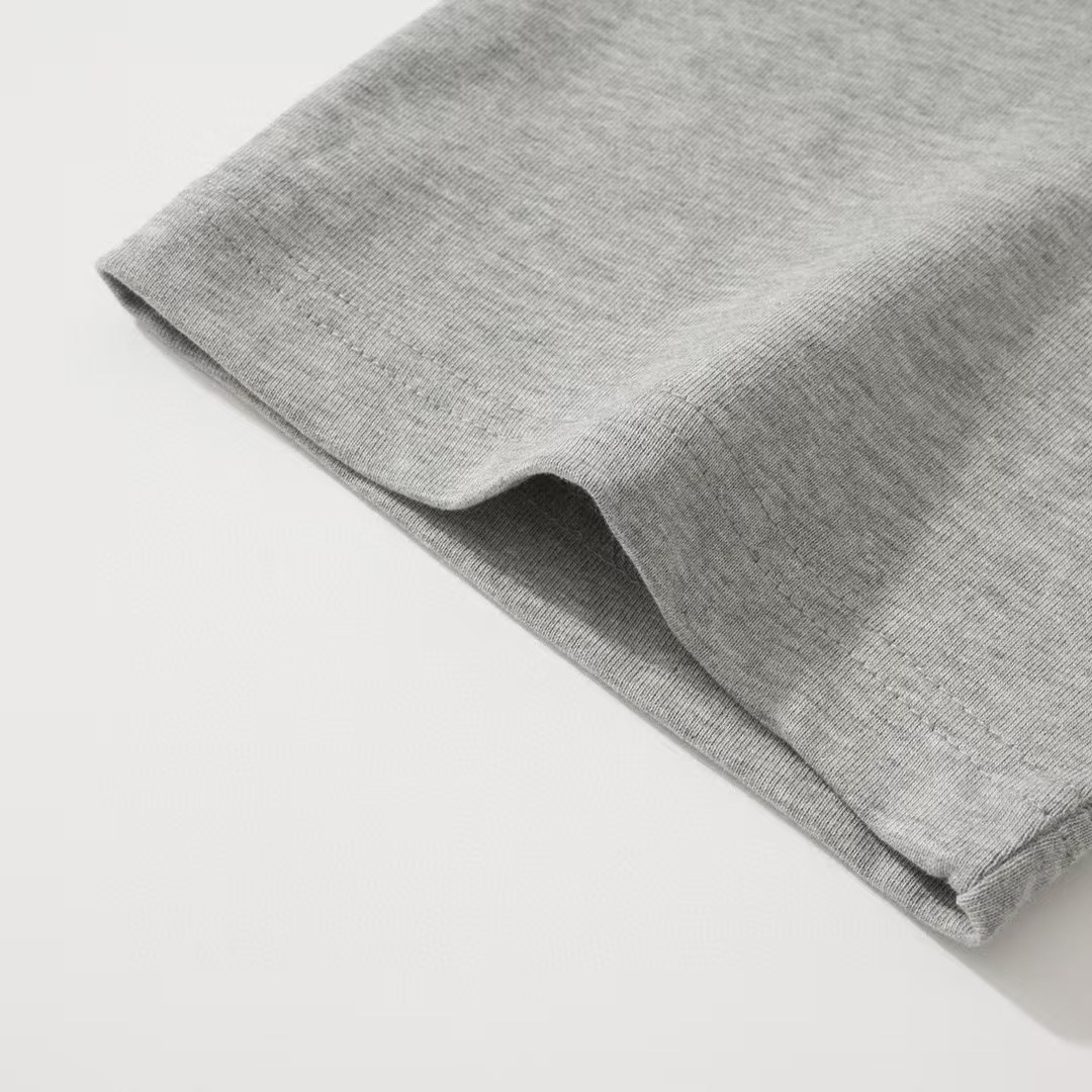 CH 25SS New Grey Flocked Short-Sleeve T-Shirt