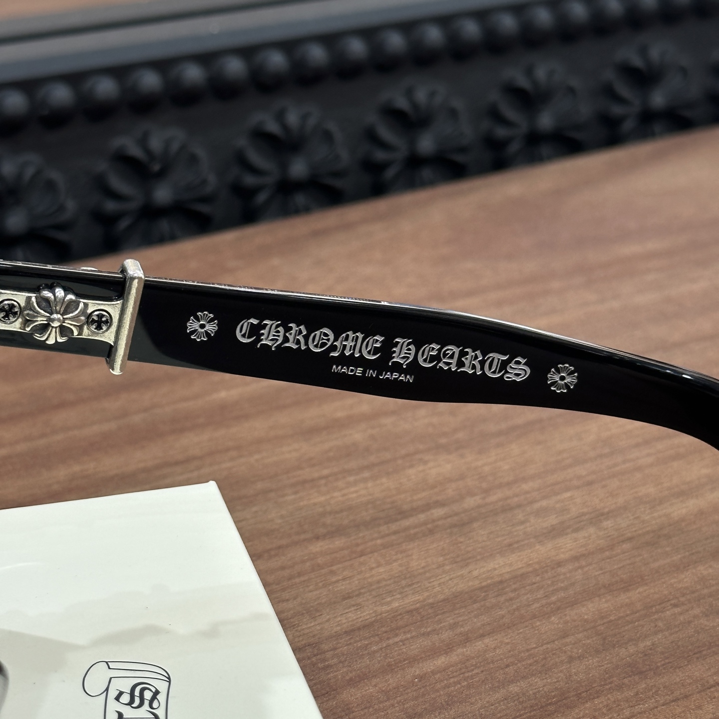 CH Sword Sunglasses - Black & SilverModel: VAGILLIONAIREMaterial: 925 Sterling SilverSize: 54-19-152Italy imported acetate, 925 sterling silver, sword logo. A must-have for summer, these sunglasses look incredibly stylish.