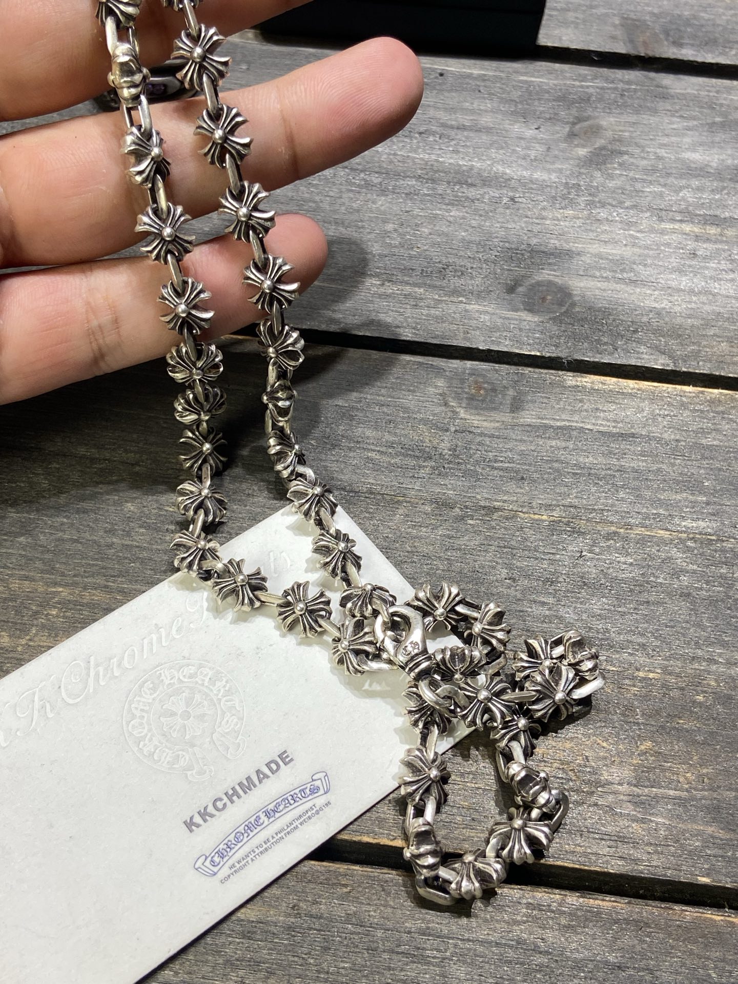 Custom-ordered CH Plus Lobster Necklace - Exclusive Super Heavyweight