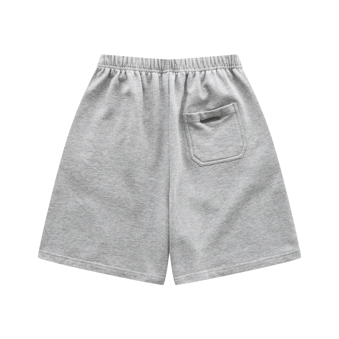 CH's new cross shorts. Two colors and all sizes are now available. Made with 330g imported natural heather yarn, woven by Conny Ltd., for a soft and comfortable feel (unlike domestic terry cloth). The garment features a washed finish. The pocket lini