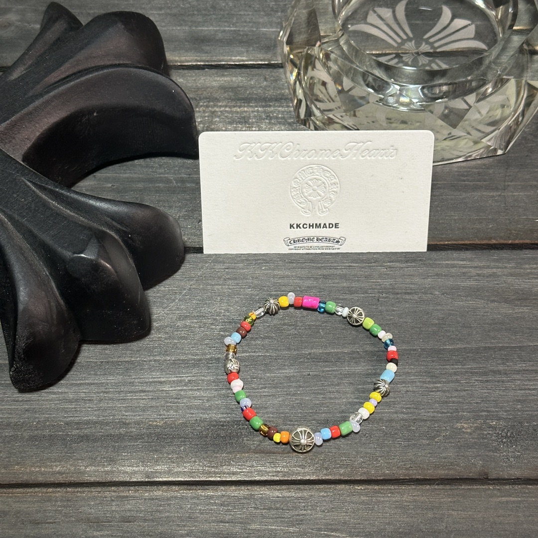 Hot Selling Candy Glass 5-Bead Bracelet