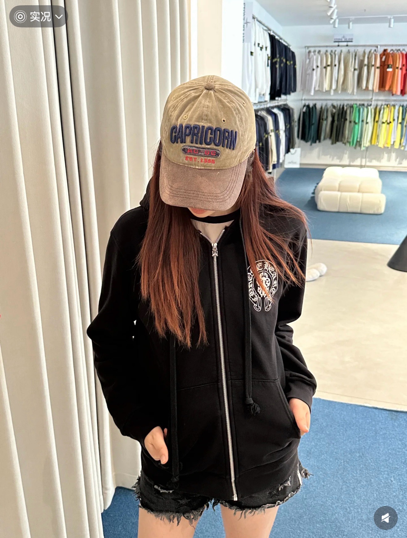 Chrome Hearts American Flag Cross Zipper HoodieSize: S M L XL