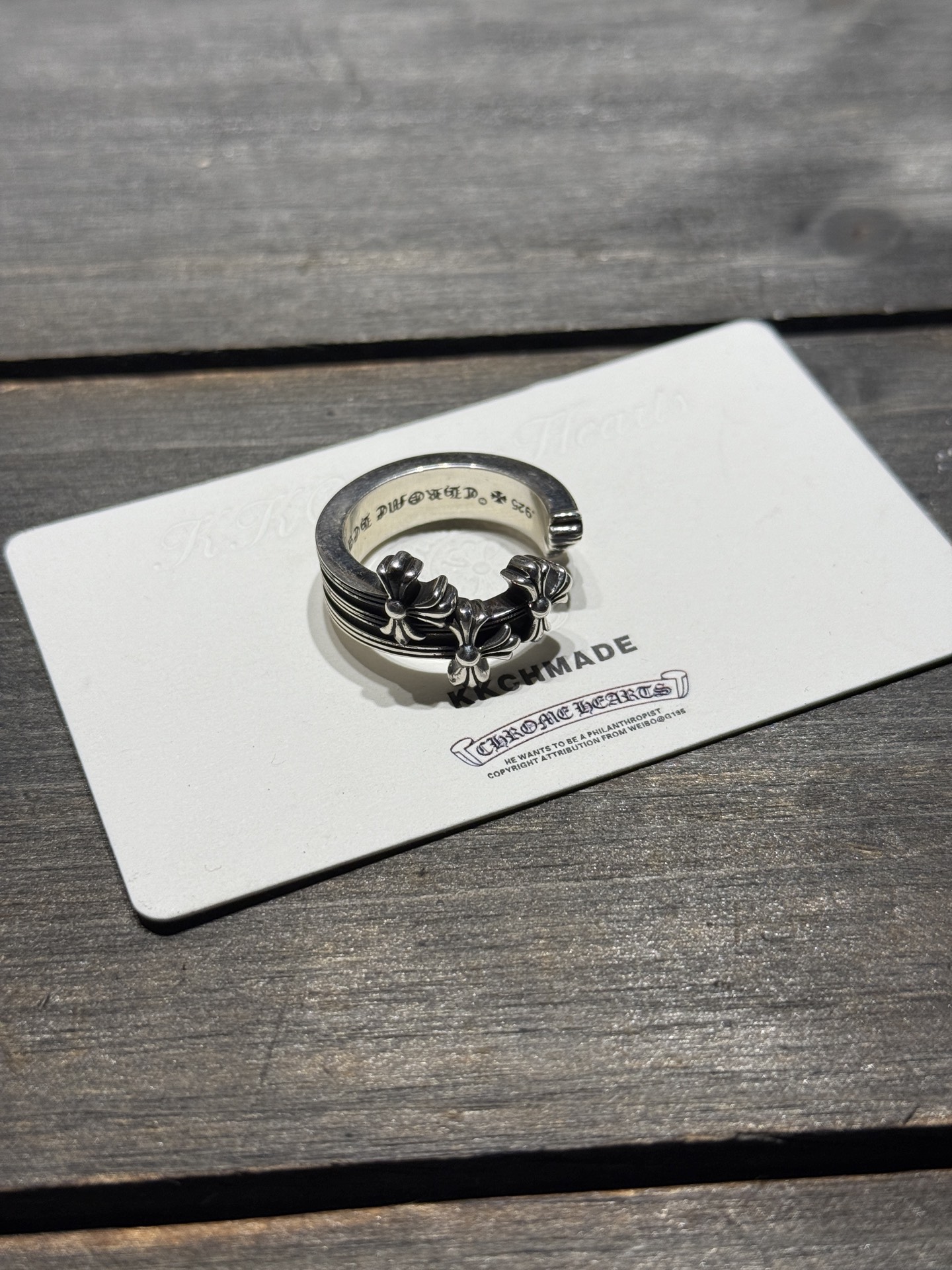 Three Cross Rings - All Sizes Restocked