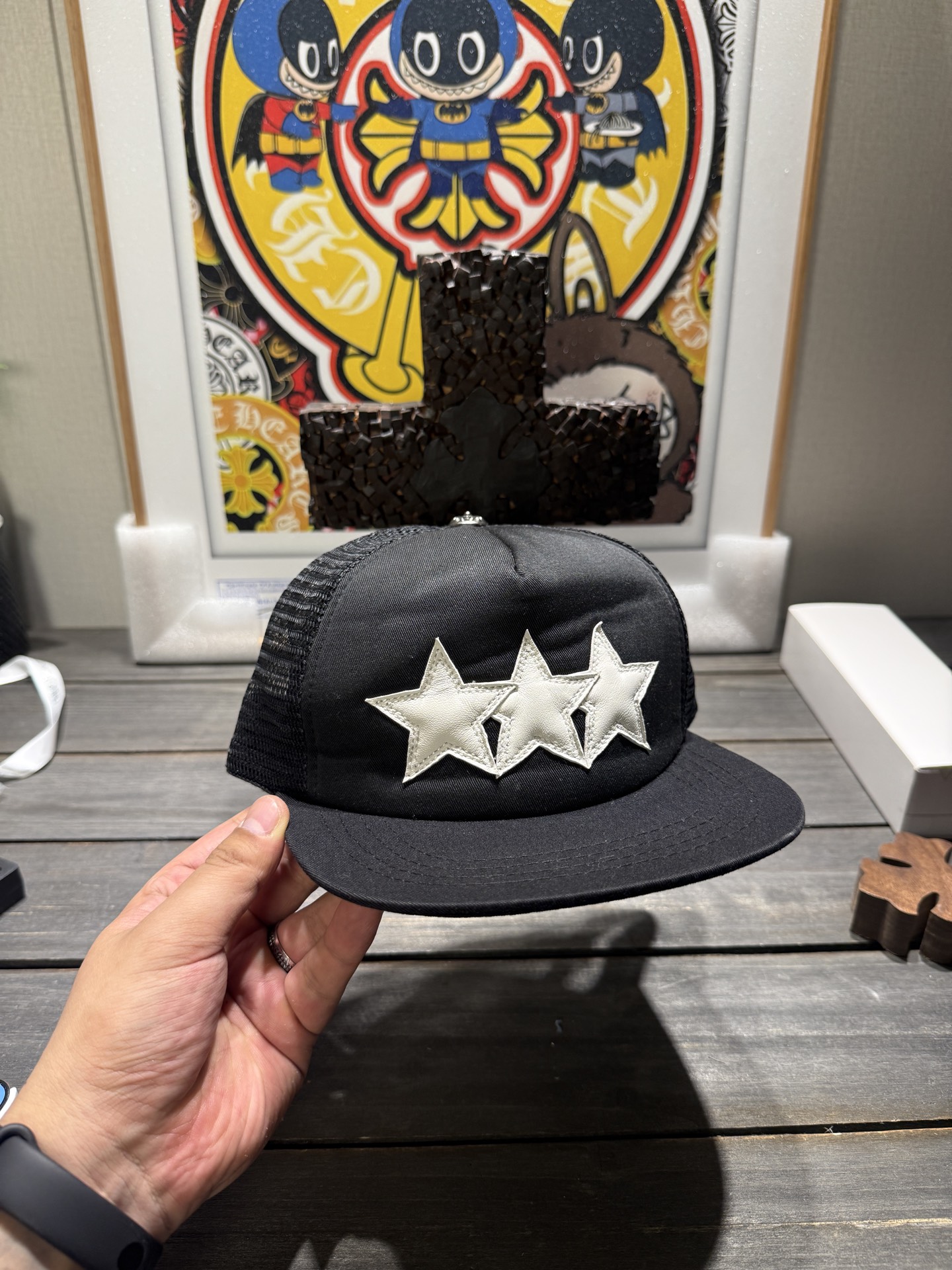 Customer-ordered limited edition five-pointed star baseball cap