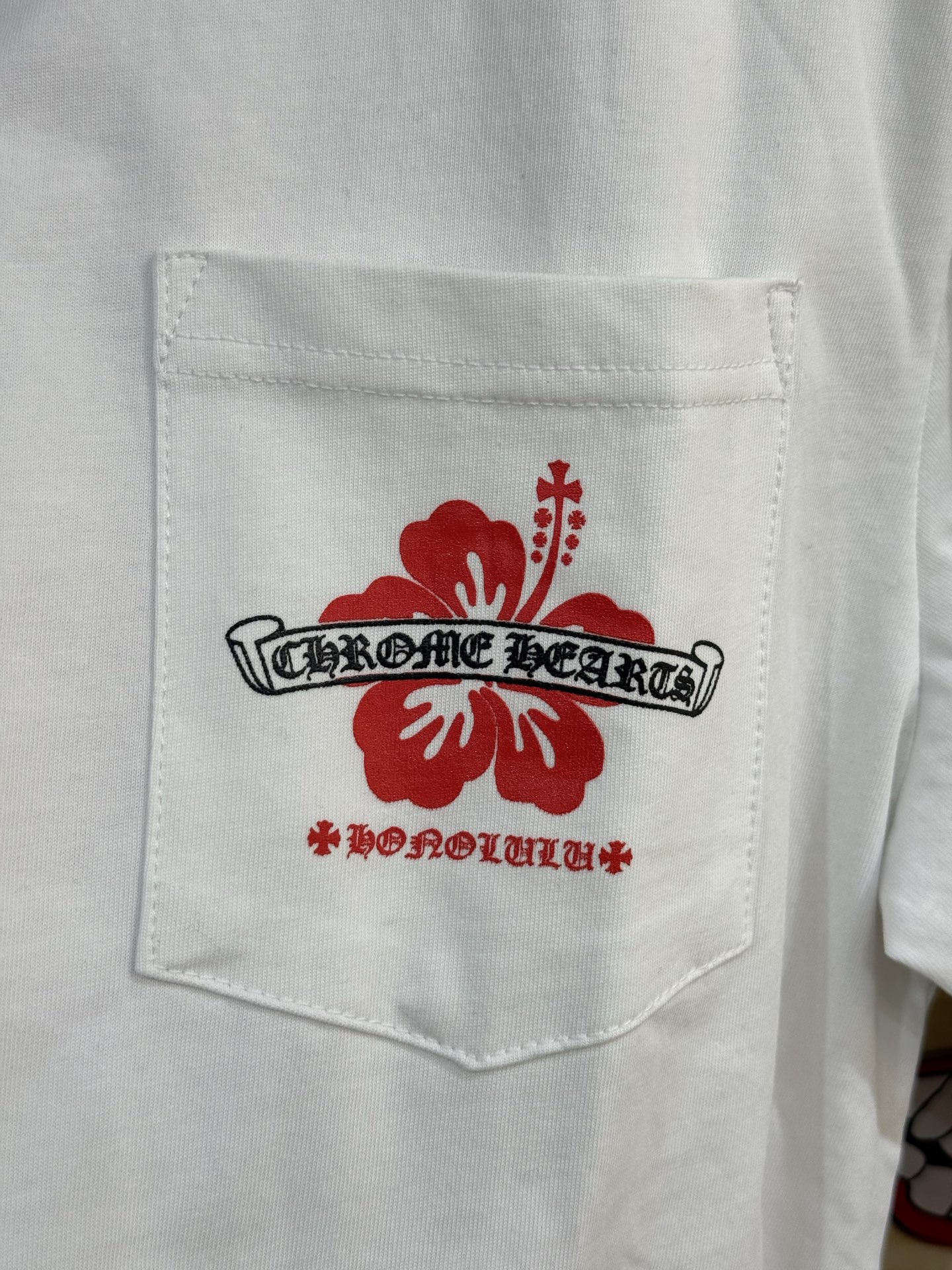 Chrome Hearts Hawaii Limited Edition White Long-Sleeve T-ShirtSize: S M L XL