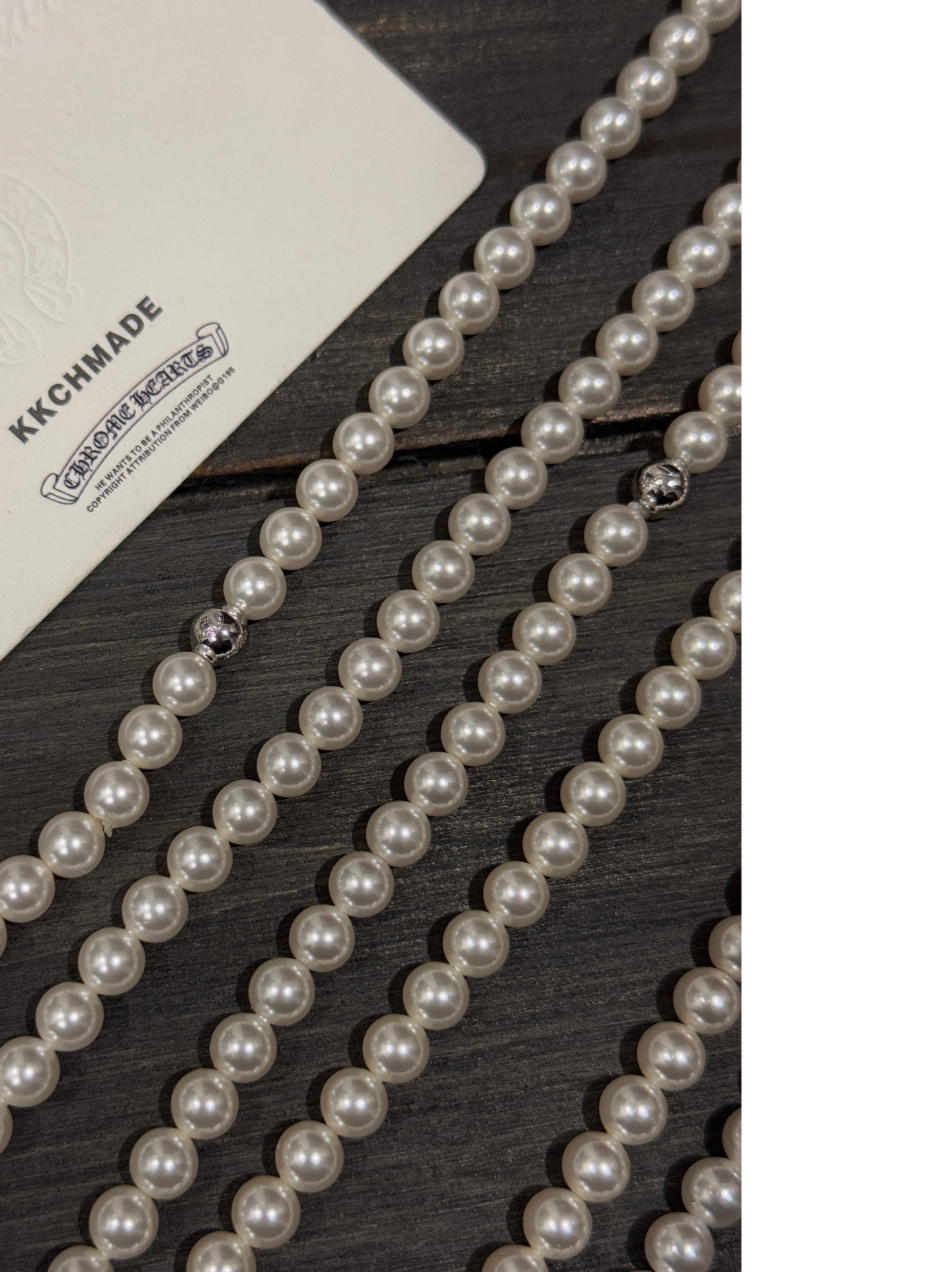 Miki x CH Collaboration 🔝Pearl Sweater Necklace - Limited Stock Available