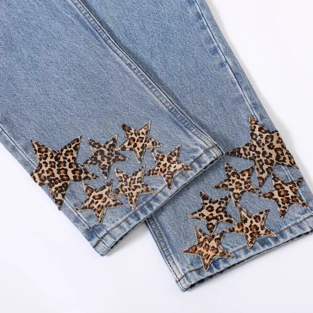Miami Exclusive Leopard Print Five-Pointed Star ⭐Developed using precise measurements from an original five-pointed star purchased for tens of thousands of yuan. Several sizes of five-pointed stars are available, all meticulously molded 1:1. There's