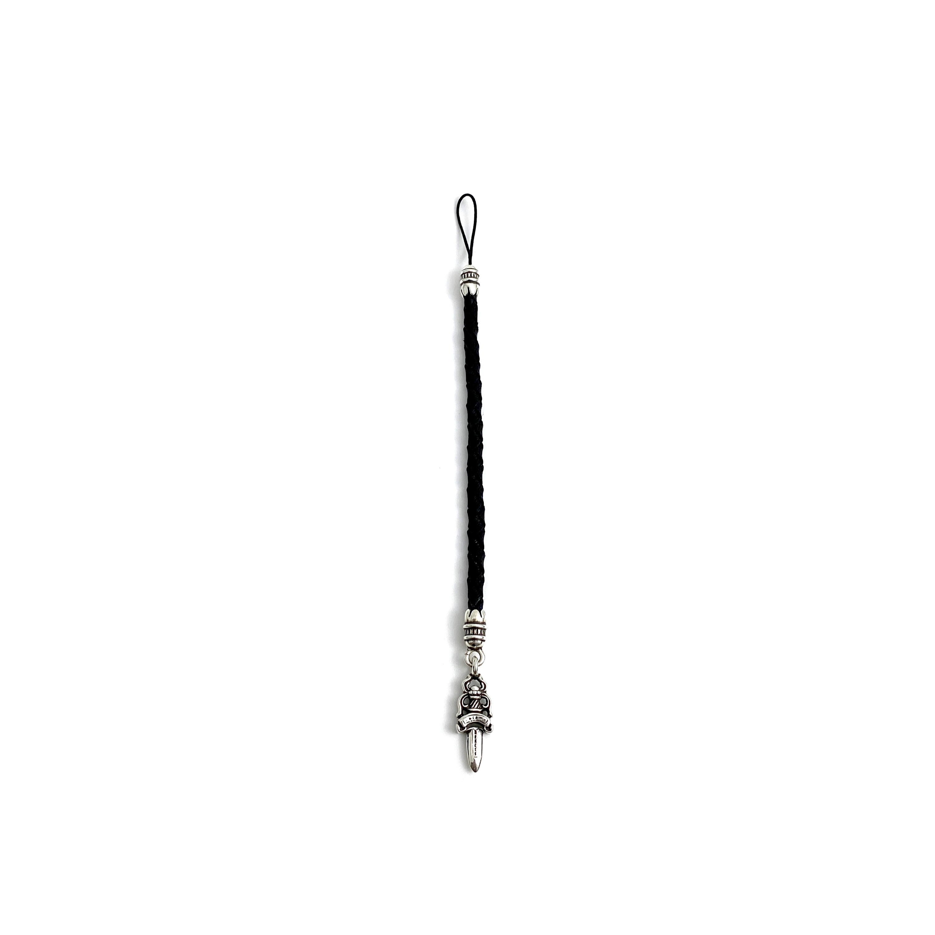 Chrome Hearts Sword Pendant Phone Charm. Purchased at the counter for ¥5900 RMB. Sold out instantly during a limited-time flash sale on the official website. Top-of-the-line phone strap, perfect for iPhones. Hand-woven from imported cowhide. I search