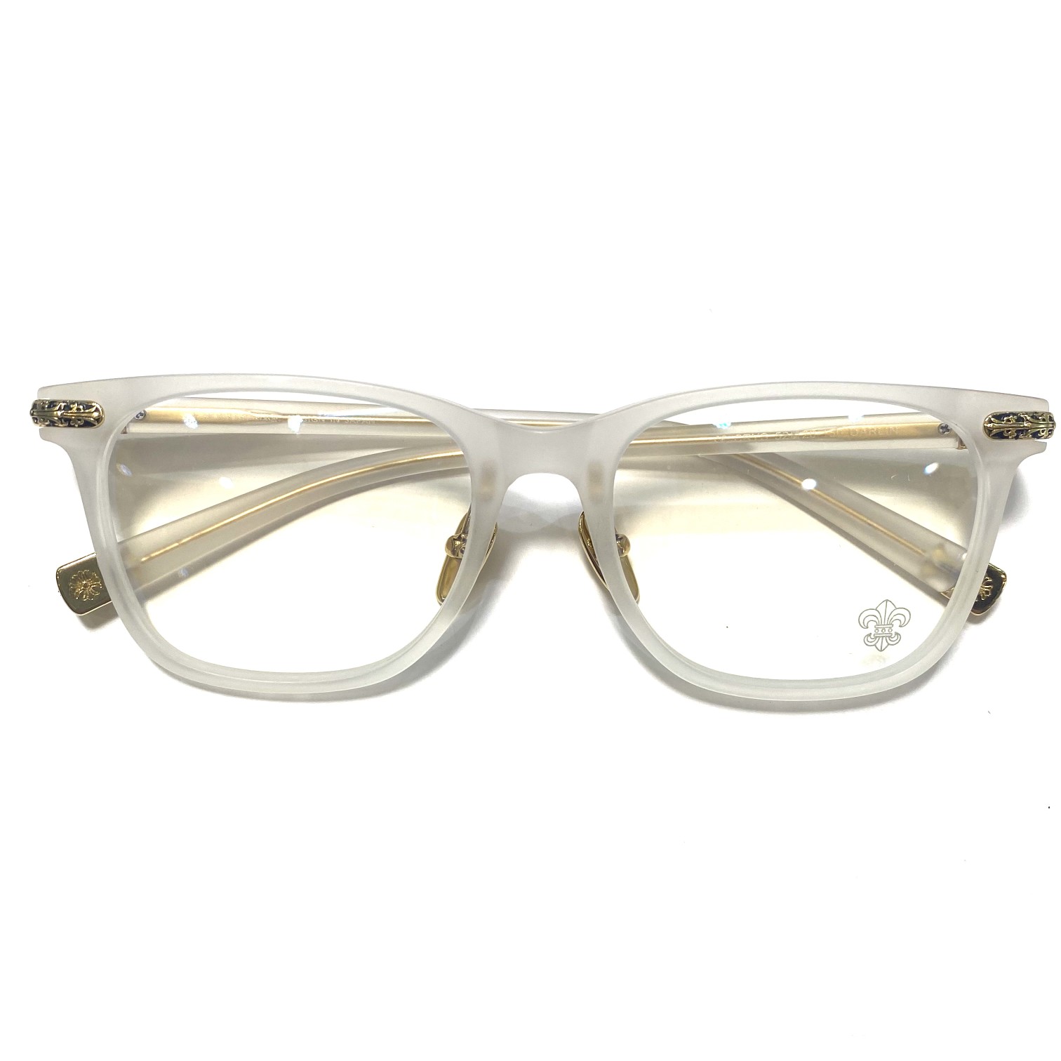 Chrome Hearts Cross EyeglassesSize: Lens width 53mm, Temple width 150mm, Total width 148mm