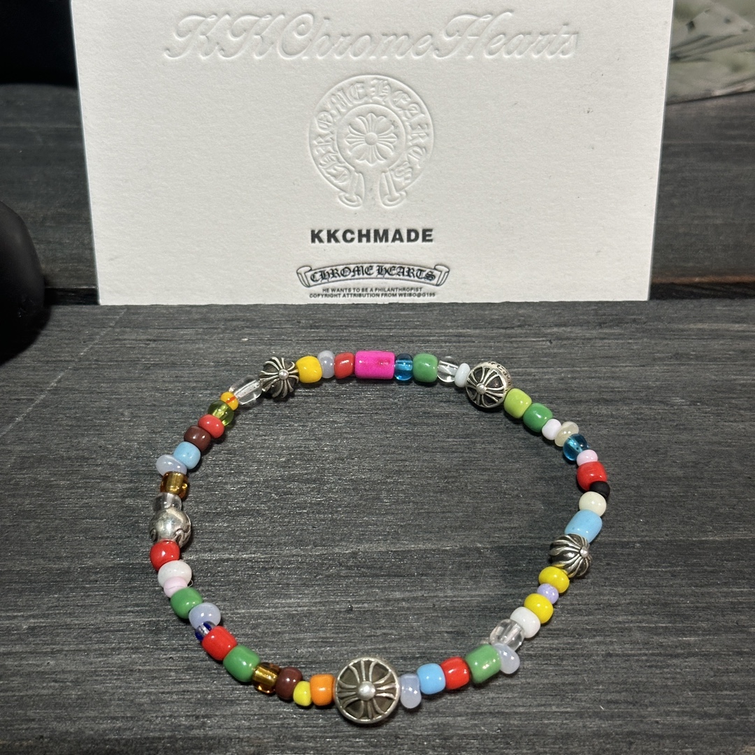 Hot Selling Candy Glass 5-Bead Bracelet