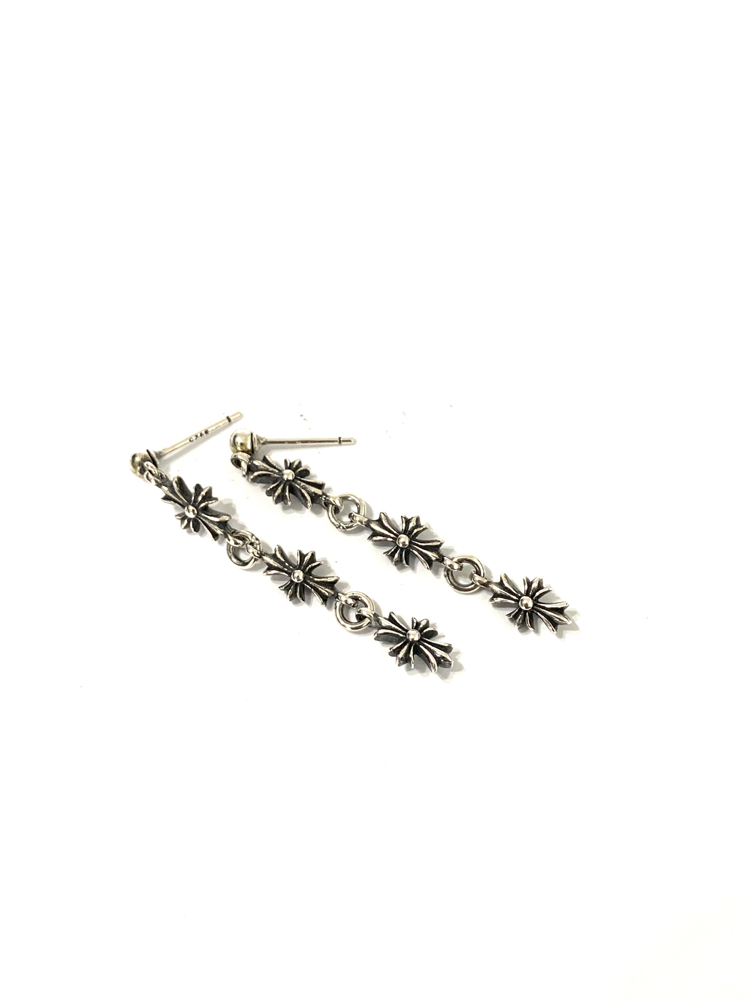 Chrome Hearts earrings - studs + clip-on + dangling earrings