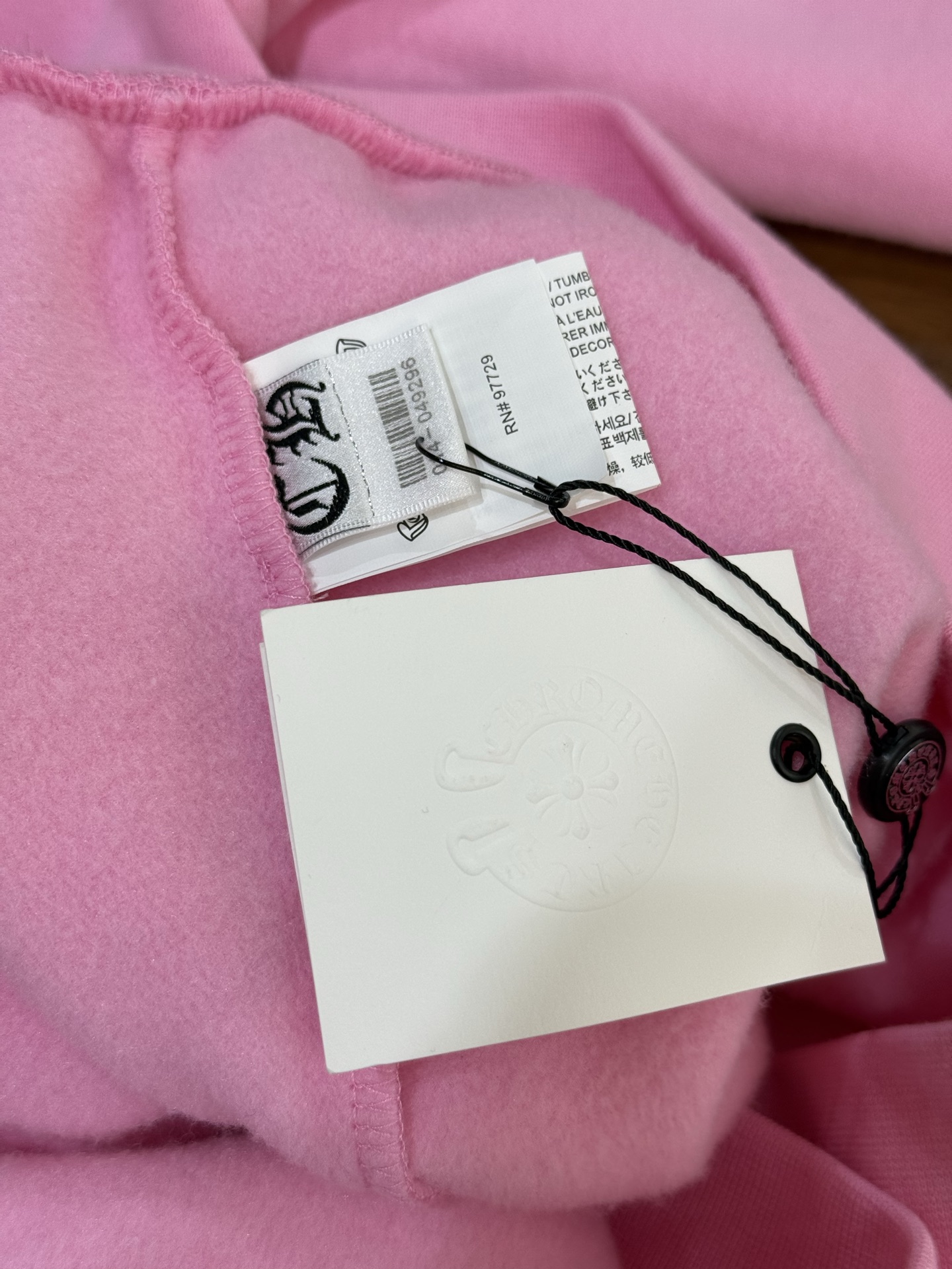 Chrome Hearts Cherry Blossom Pink Limited Edition Hooded SweatshirtSize: S M L XL