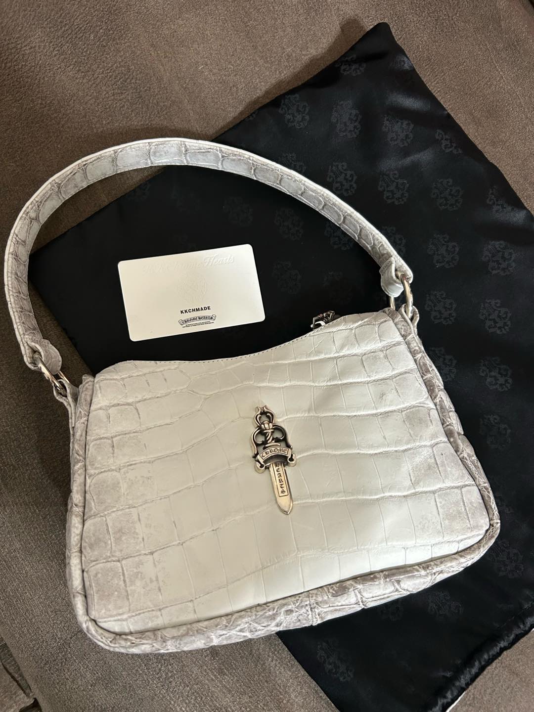 Customer orders for Himalayan crocodile skin chicken nugget bags are extremely difficult to obtain.