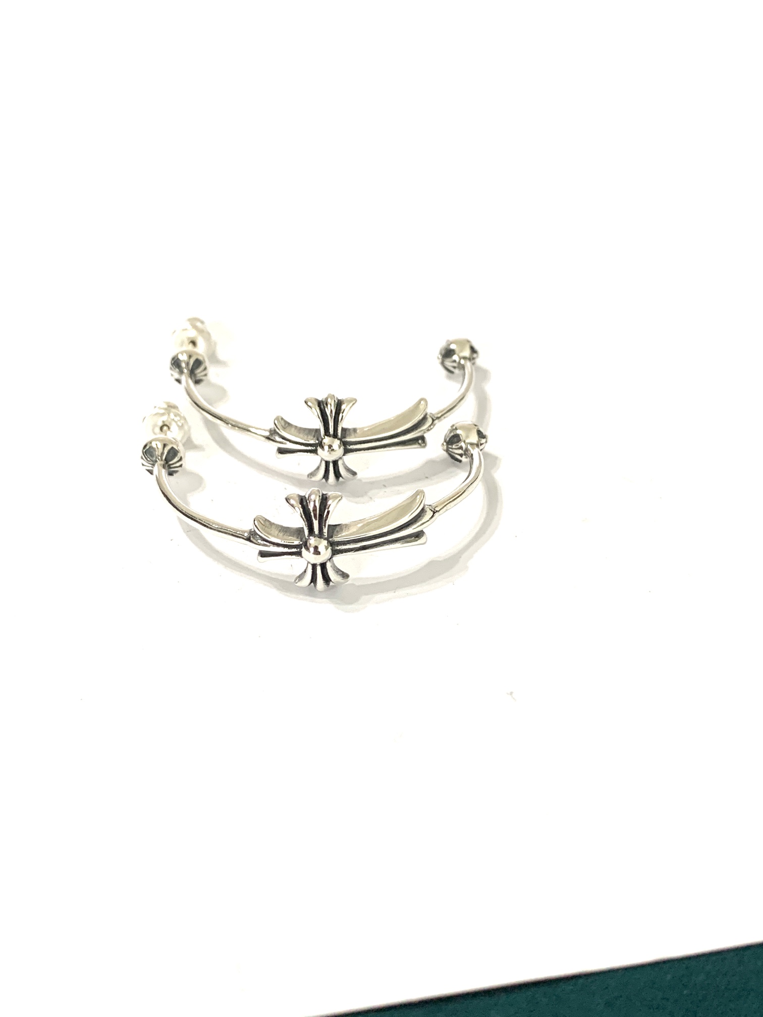 Chrome Hearts earrings - studs + clip-on + dangling earrings