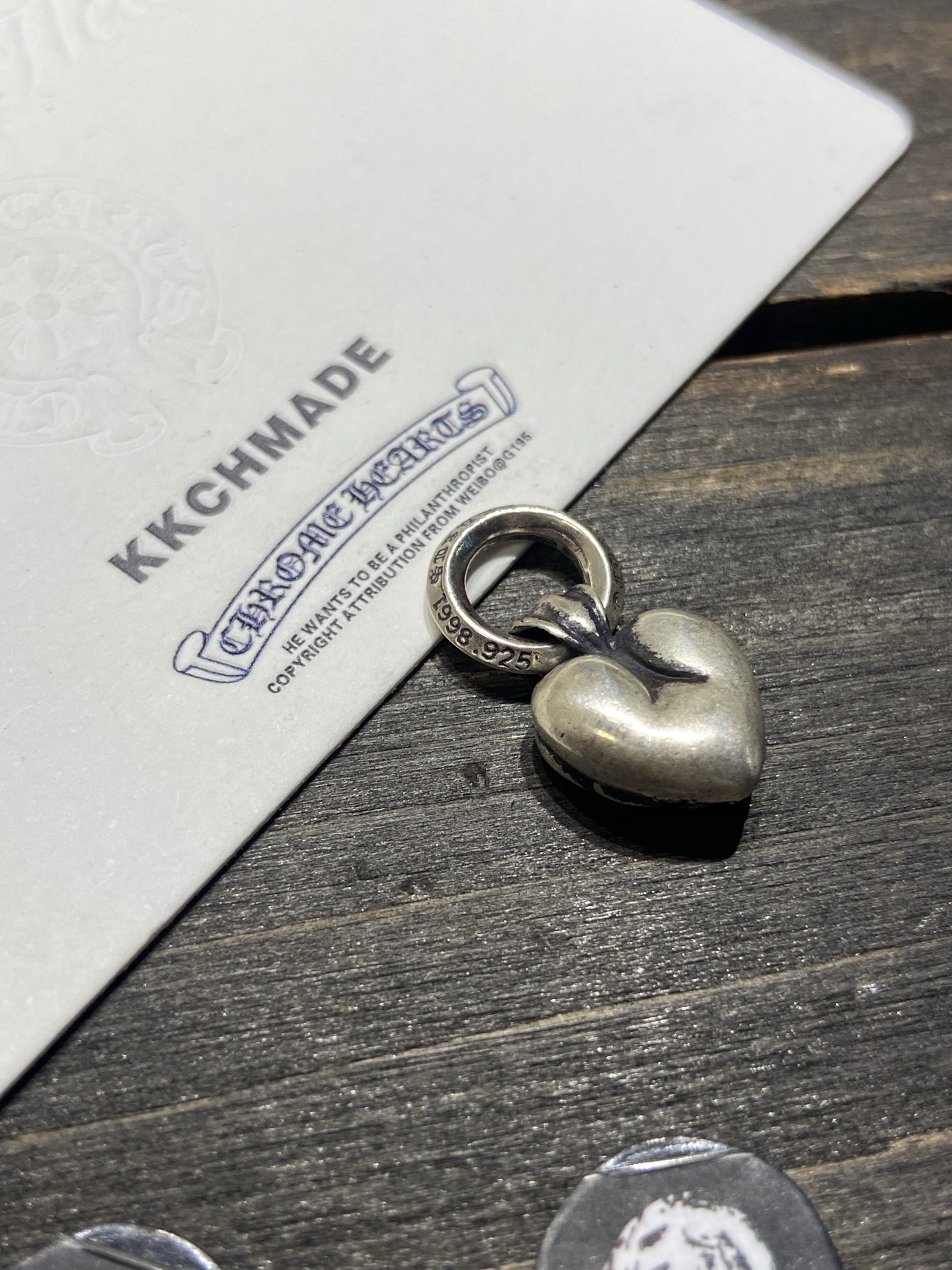 Customer order 🔝VVS full diamond vine heart pendant