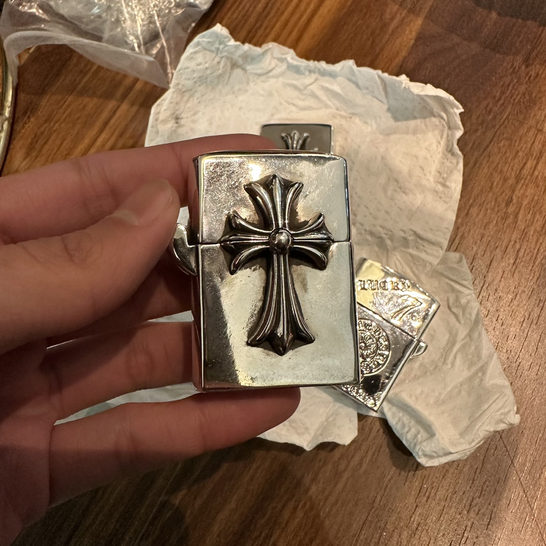 Overseas order: Sterling silver lighter case