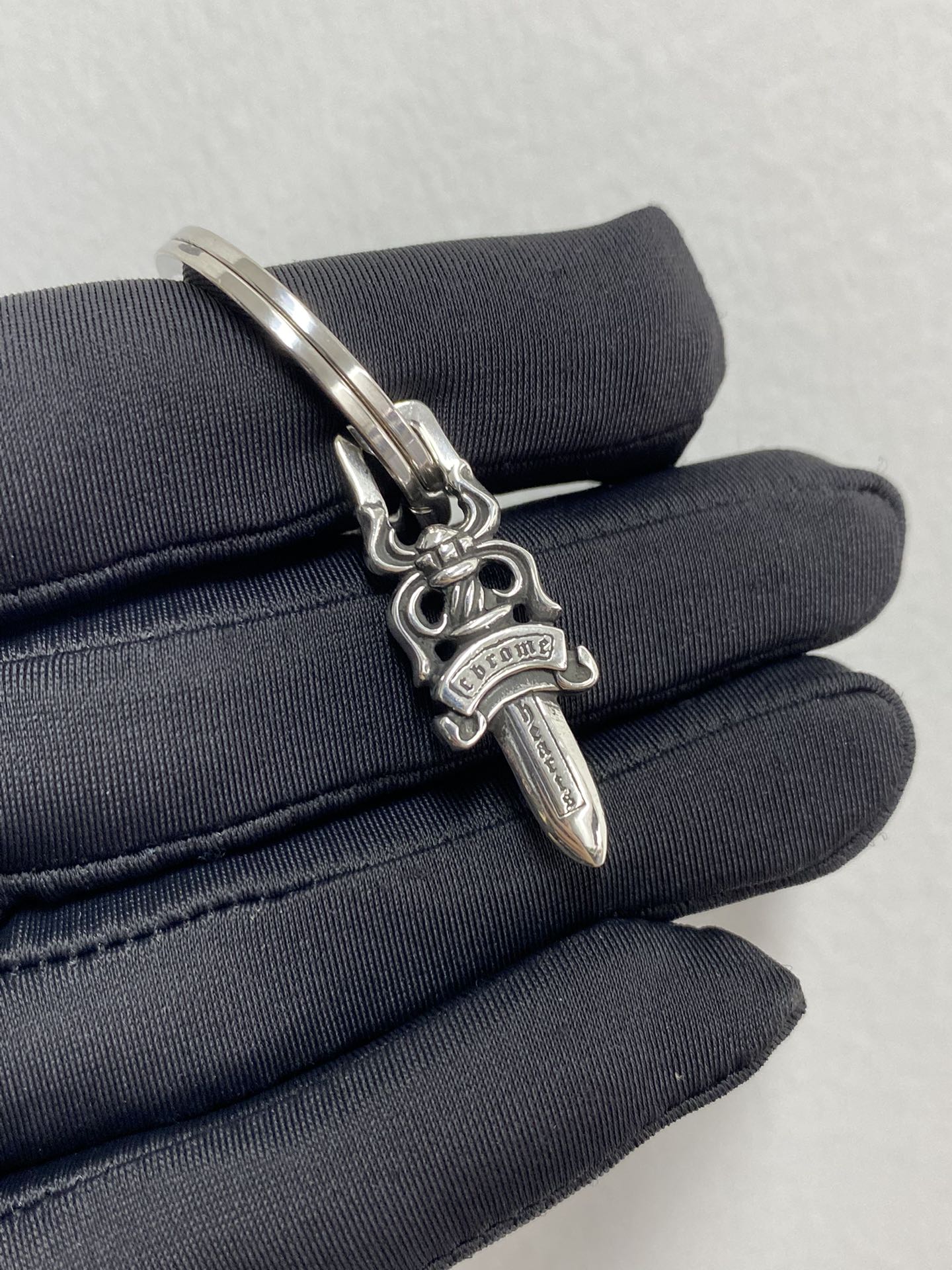 21cm Smooth Chain Sword Keychain