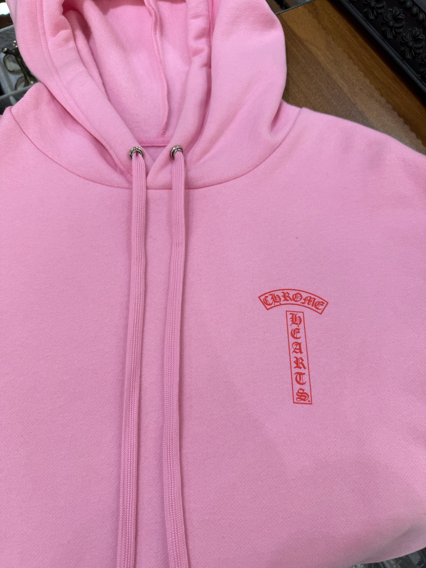 Chrome Hearts Cherry Blossom Pink Limited Edition Hooded SweatshirtSize: S M L XL