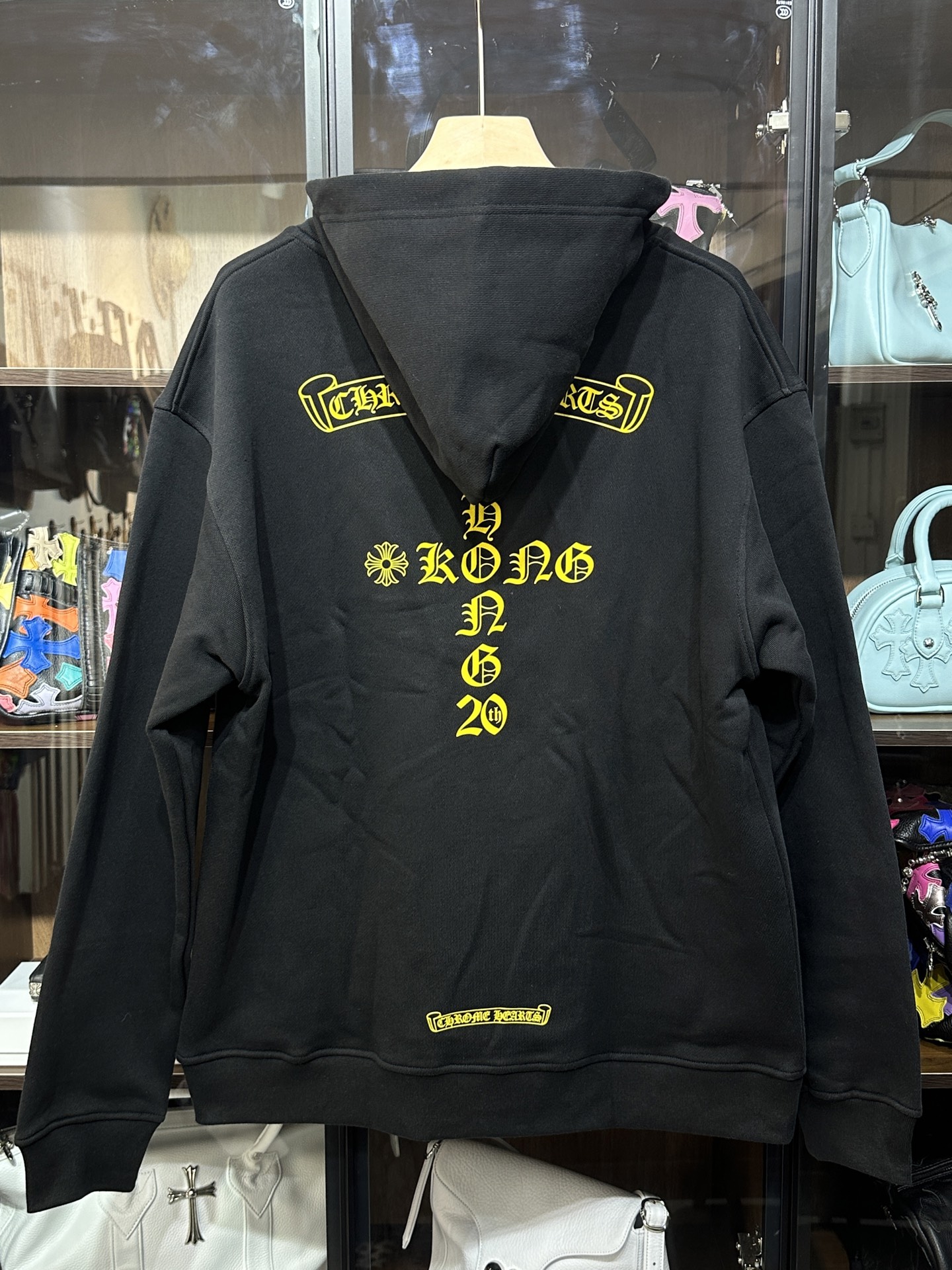 Chrome Hearts Hong Kong 20th Anniversary Limited Edition HoodieSize: S M L XL