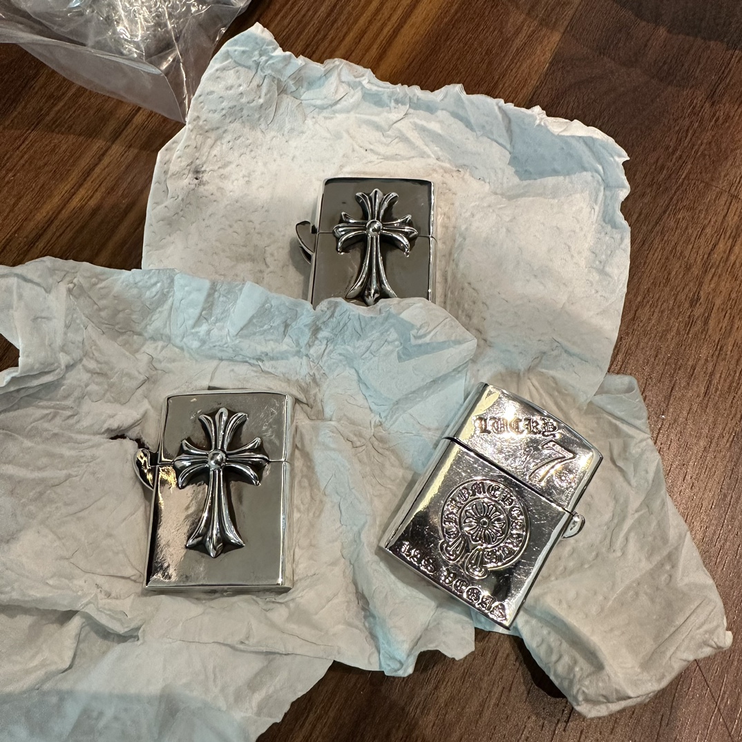 Overseas order: Sterling silver lighter case