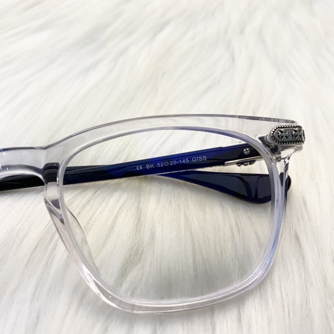 Chrome Hearts Clear GlassesBased on budget, Shanghai Mingyue LensesZeiss lenses are also available.