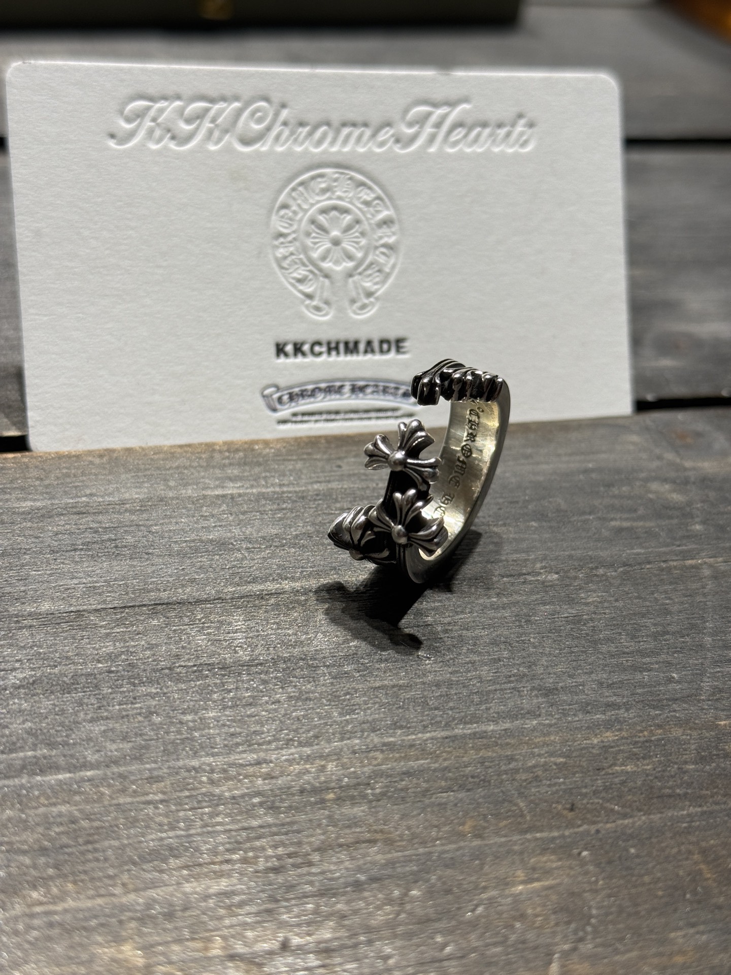 Three Cross Rings - All Sizes Restocked