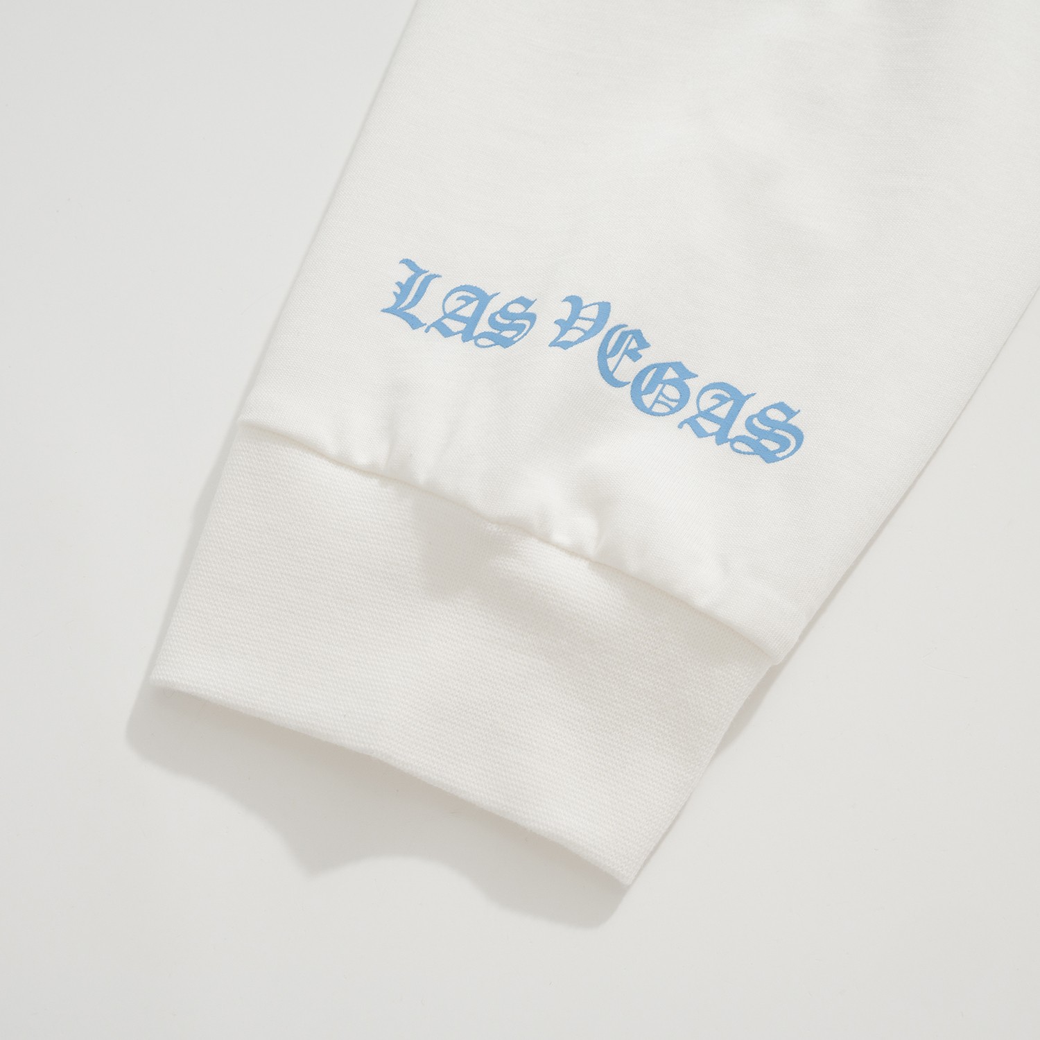 CH Chrome Hearts LAS VEGAS Limited Edition Dice Long-Sleeve T-ShirtCustom-woven and dyed fabric, crew neck design, dice print, Sanskrit embellishment on the necklineSizes S, M, L