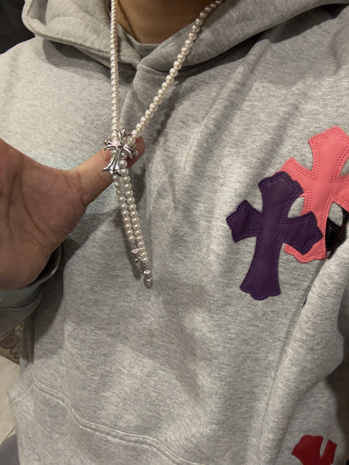 Miki x CH Collaboration 🔝Pearl Sweater Necklace - Limited Stock Available