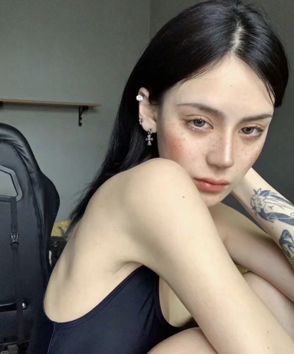 Chrome Hearts BabyFat Earrings