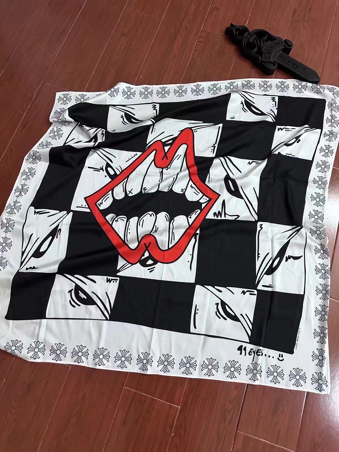 Exclusive Matty Boy collaboration scarf available online.