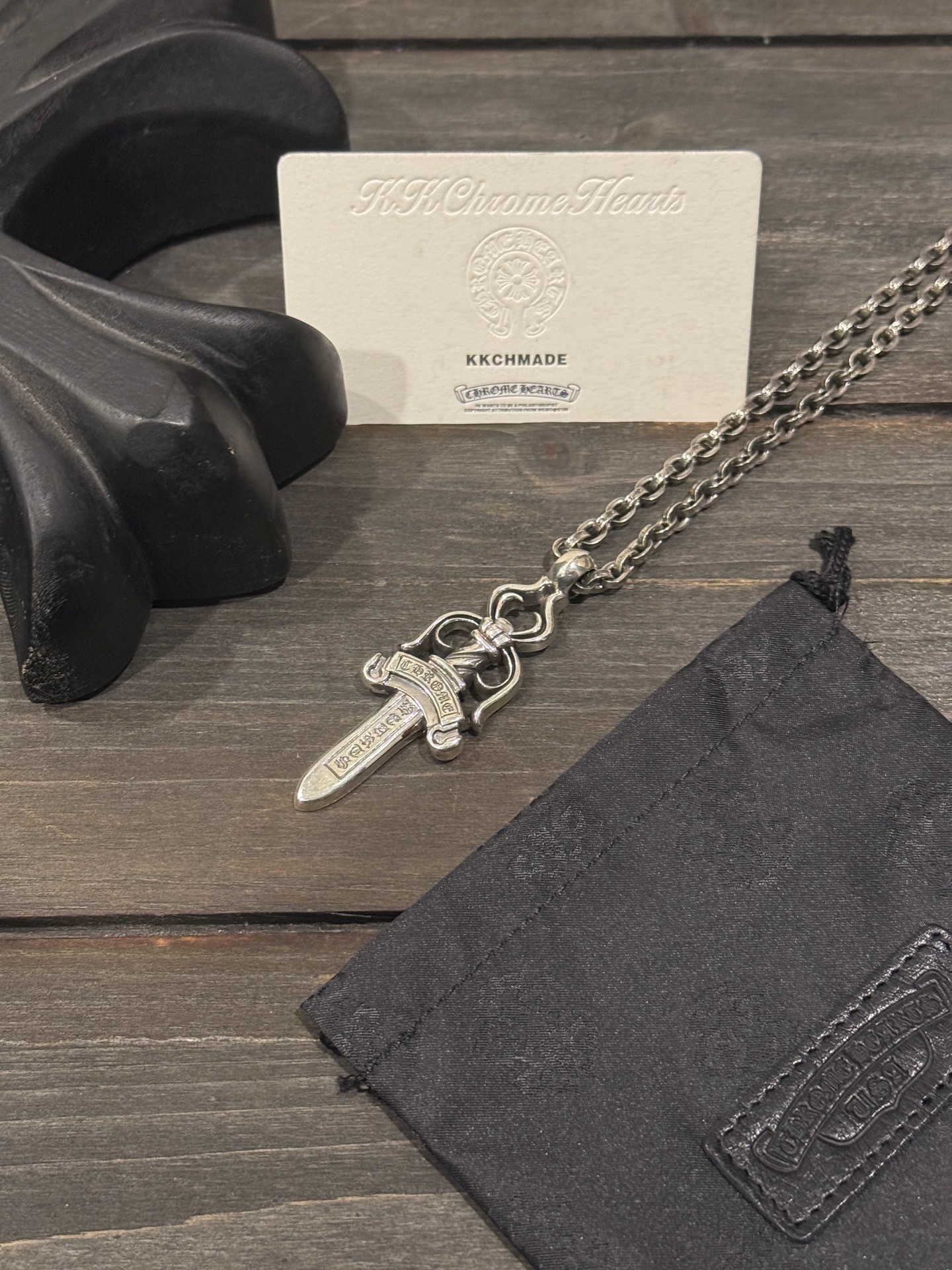 Customer order: Heavy-duty sword + PP letter chain