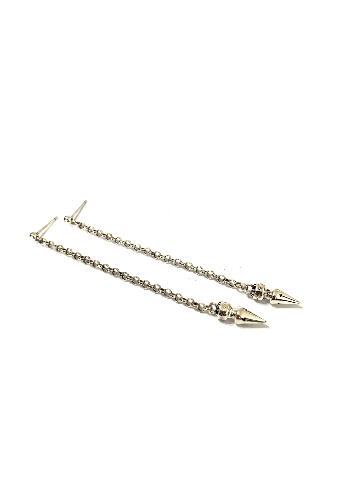Chrome Hearts earrings - studs + clip-on + dangling earrings
